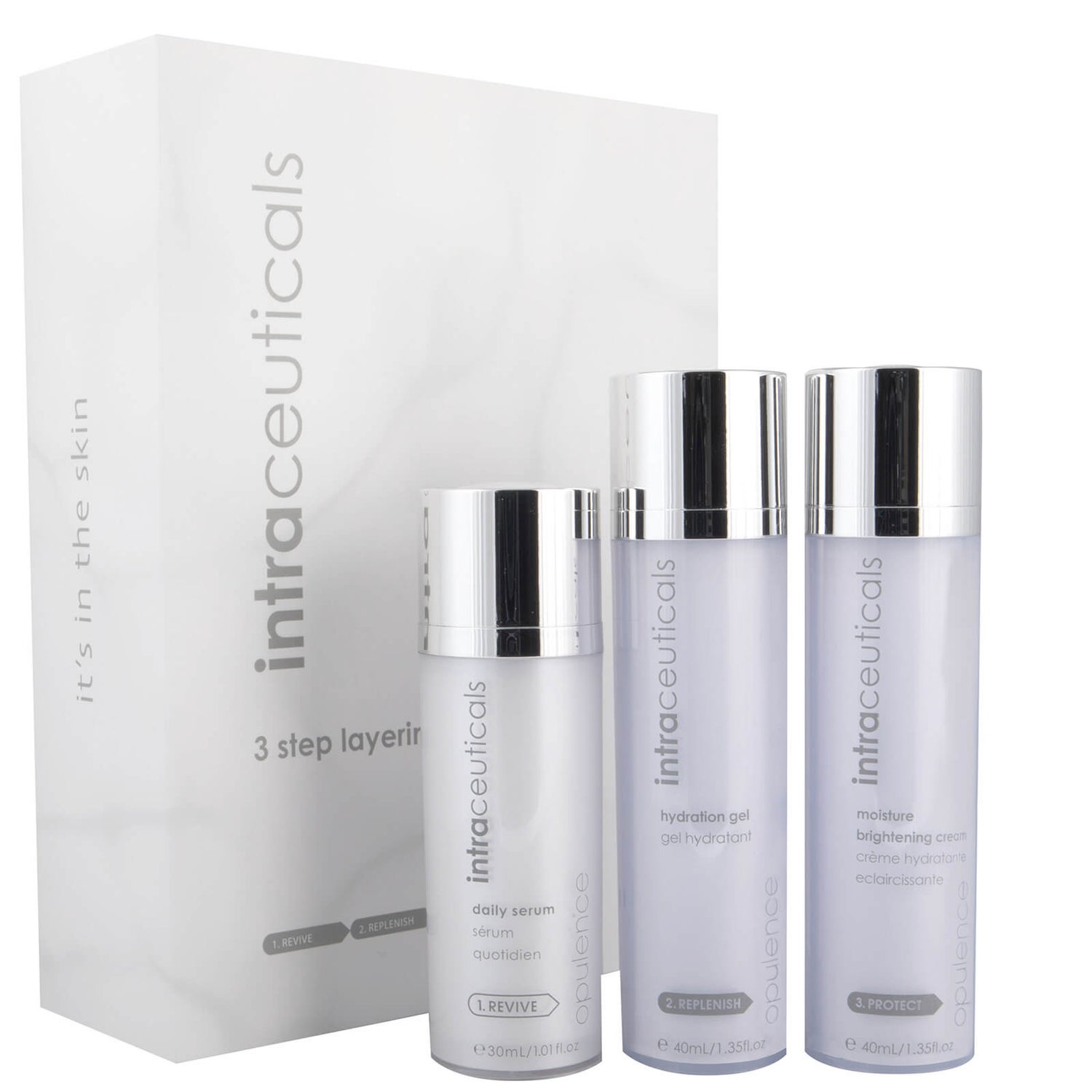 Intraceuticals Opulence 3 Step Layering Set 3.71 fl.oz