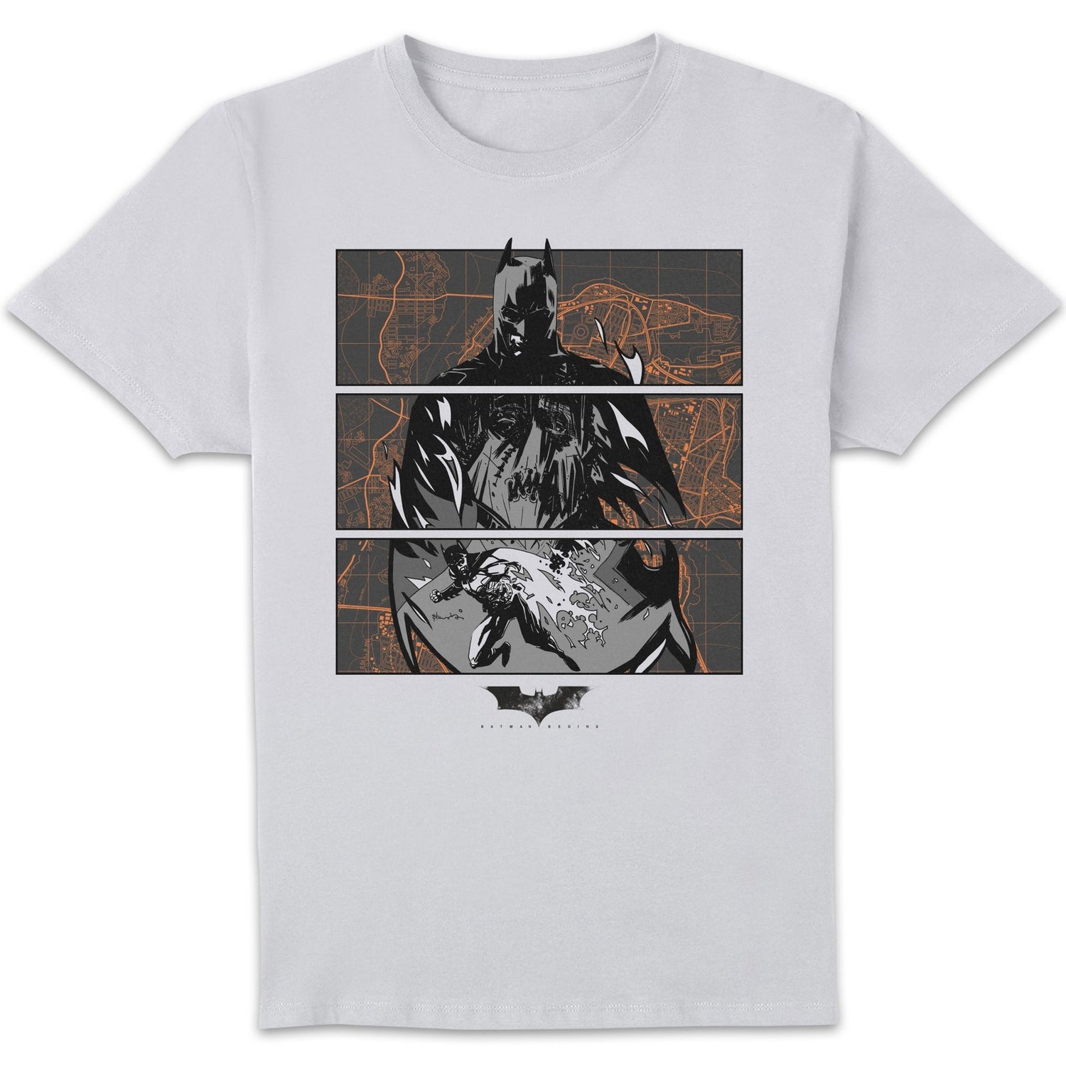Batman Begins Gotham City Defender Herren T-Shirt - Weiß
