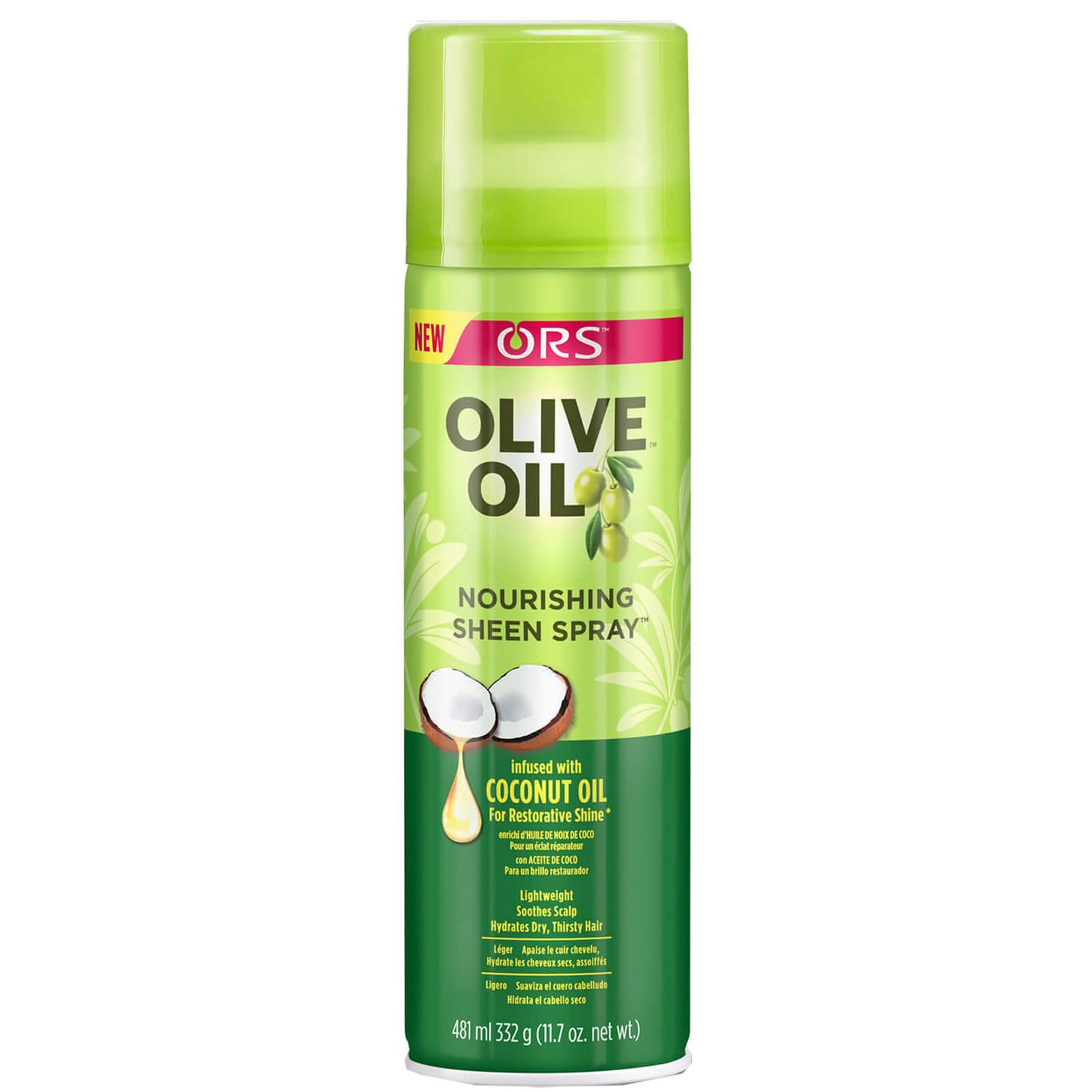 ORS Olive Oil Nourishing Sheen spray per capelli 472 ml
