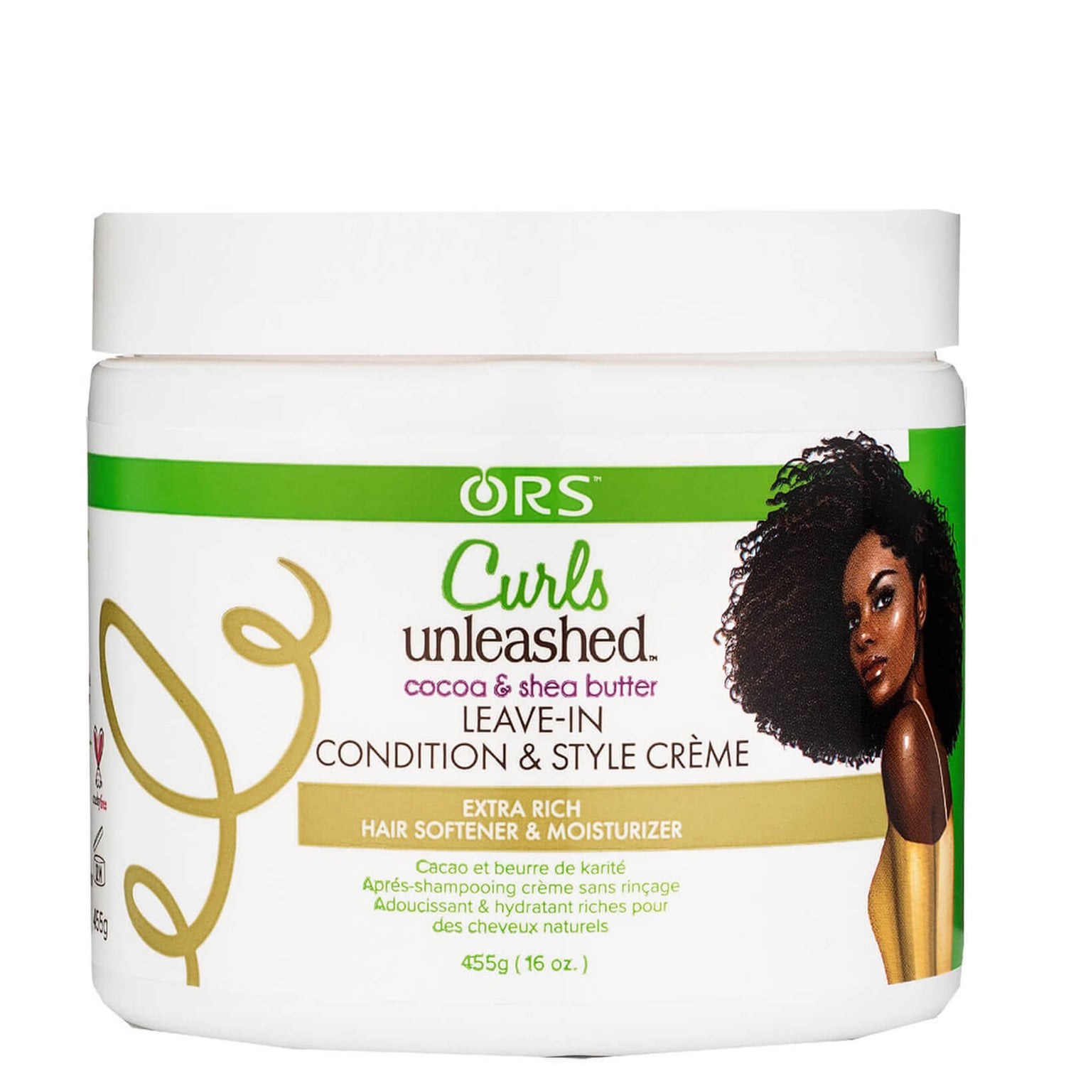 ORS Curls Unleashed Coconut and Shea Butter Leave-In Conditioner 454g