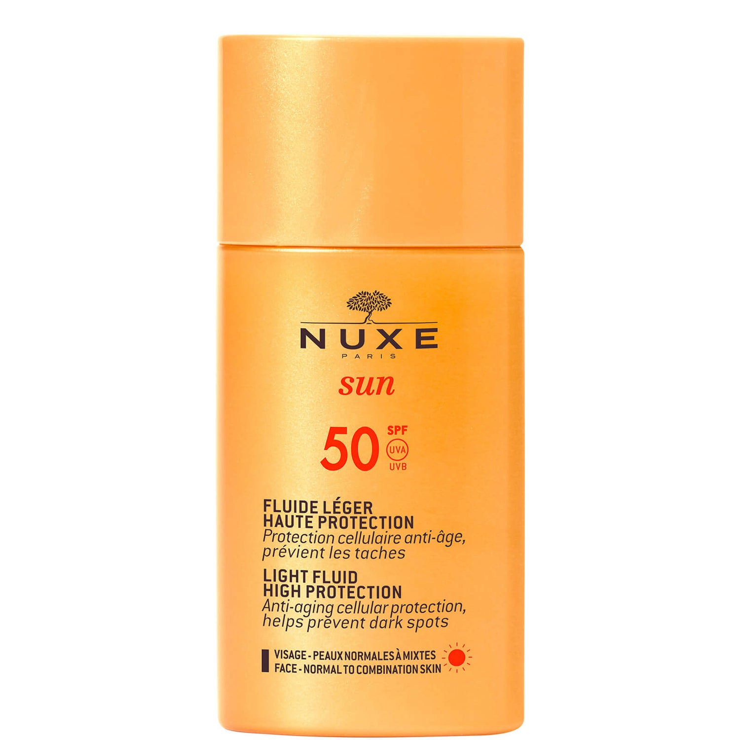 NUXE Sun SPF50 Light Face Fluid 50ml