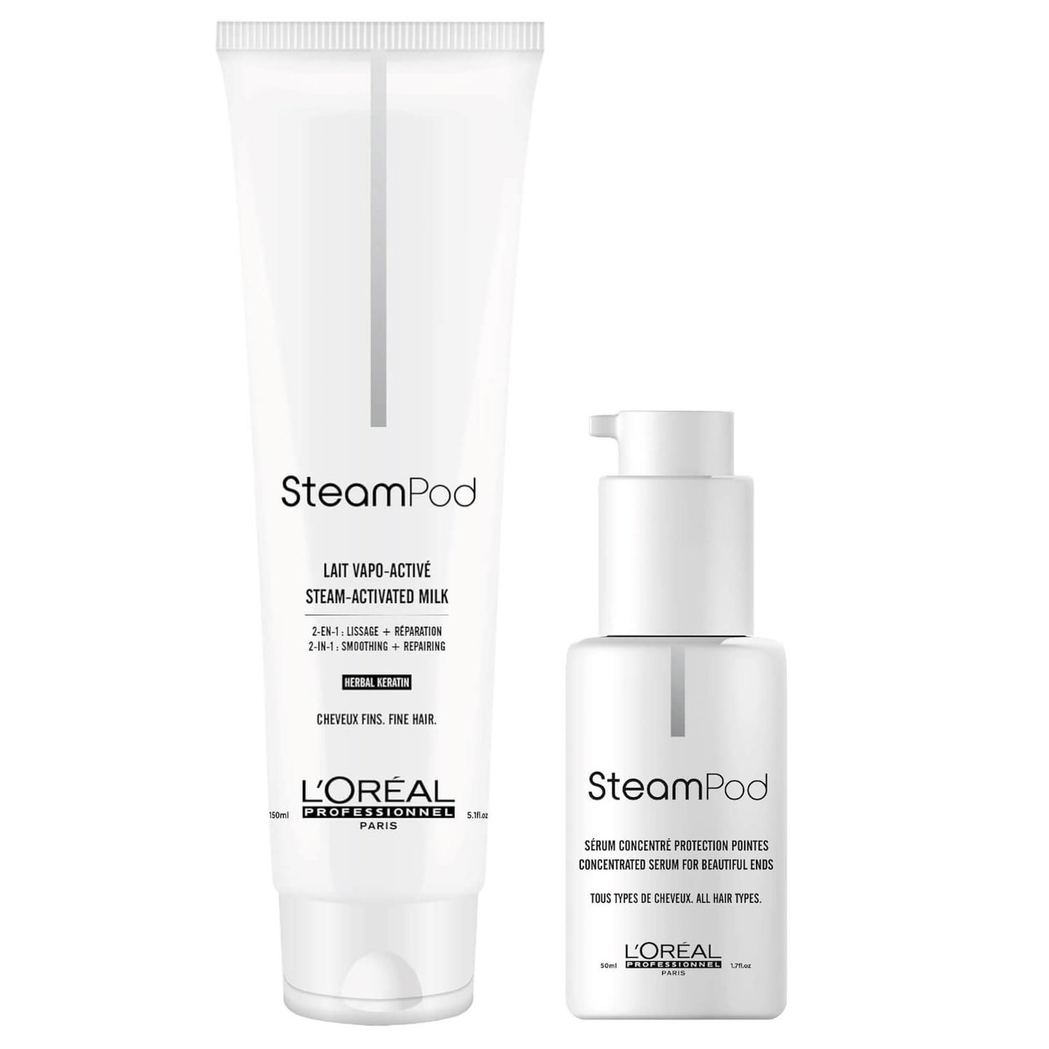 L Oreal Professionnel Steampod Two Step Regime for Fine Hair Buy Online At RY