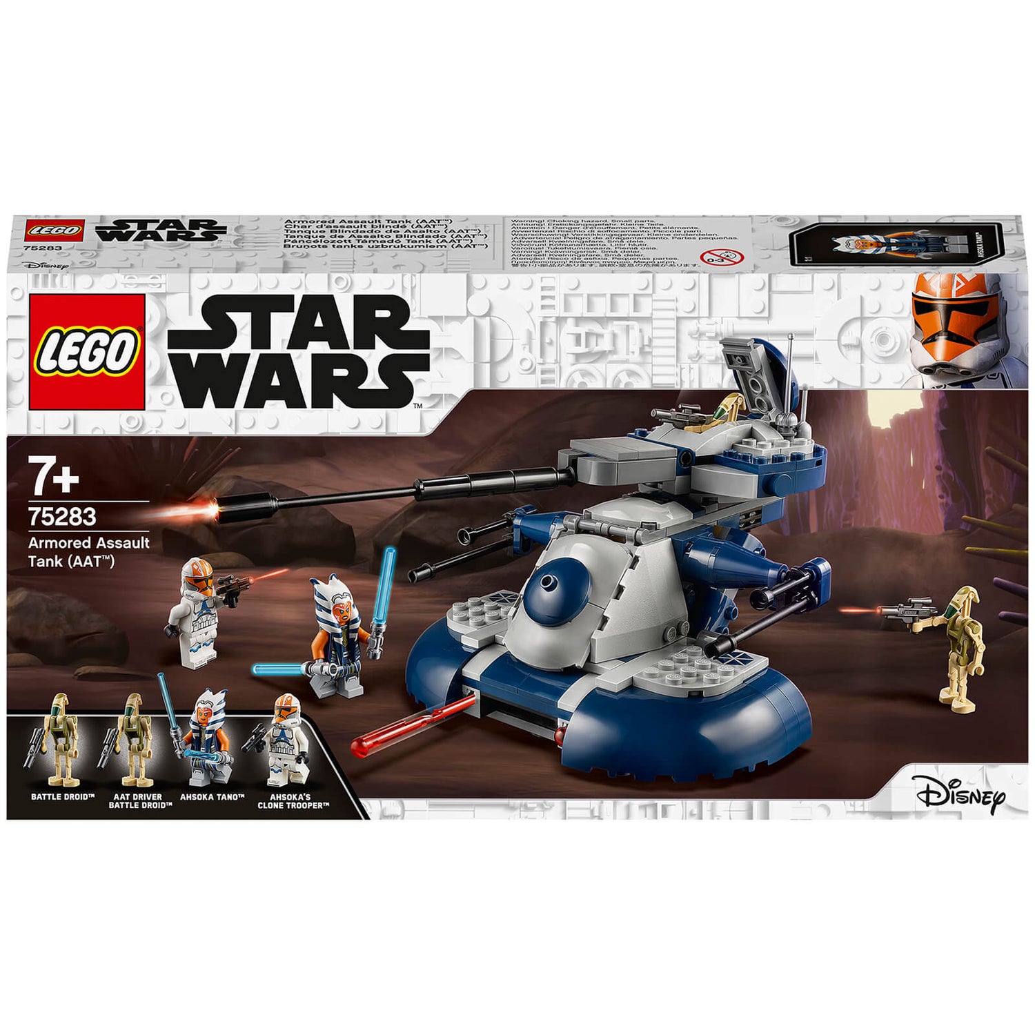 LEGO Star Wars : Ensemble de Jeux de construction Char d'assaut blindé (AAT) (75283)