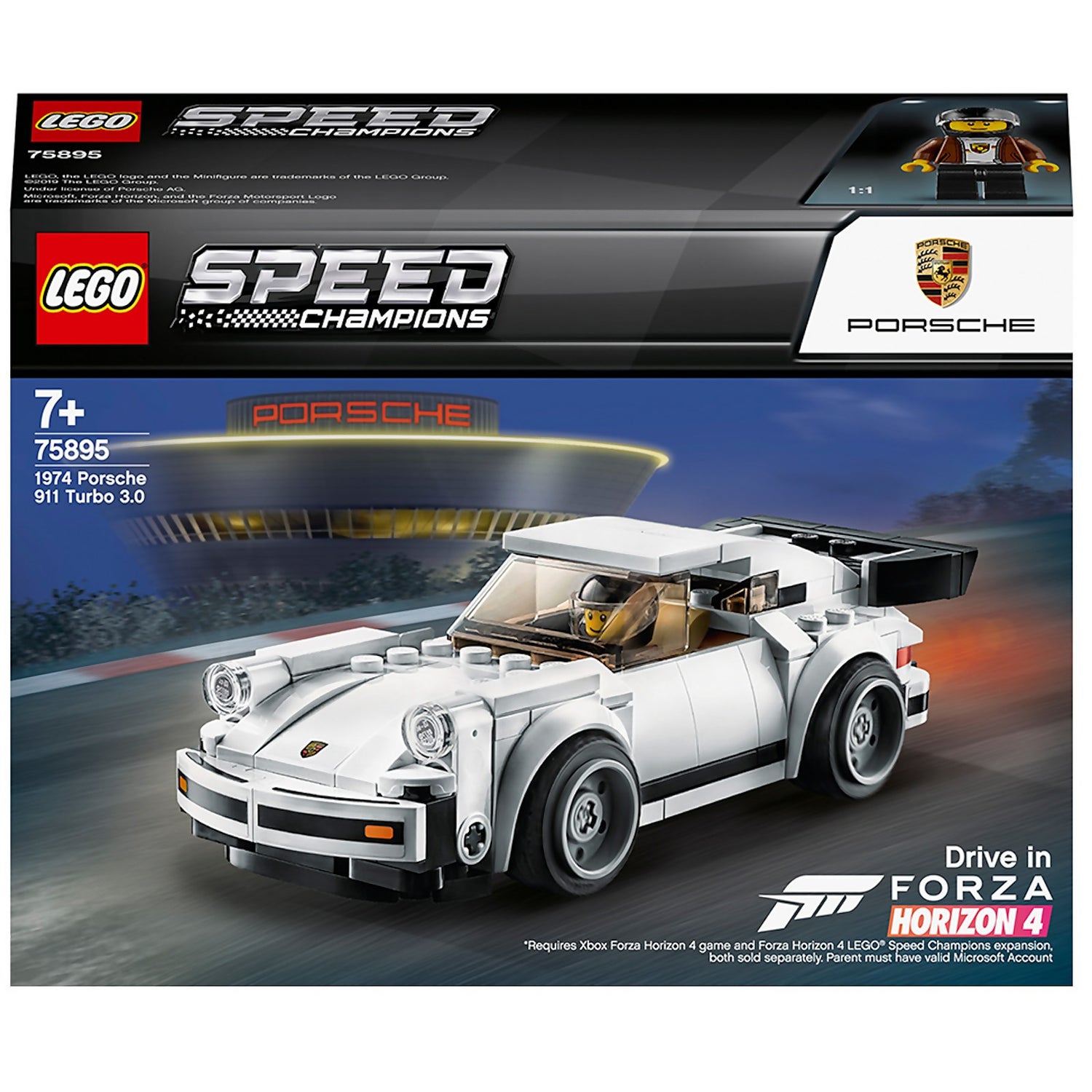  LEGO 75895 Speed Champions Porsche 911 Turbo 3.0 Toy