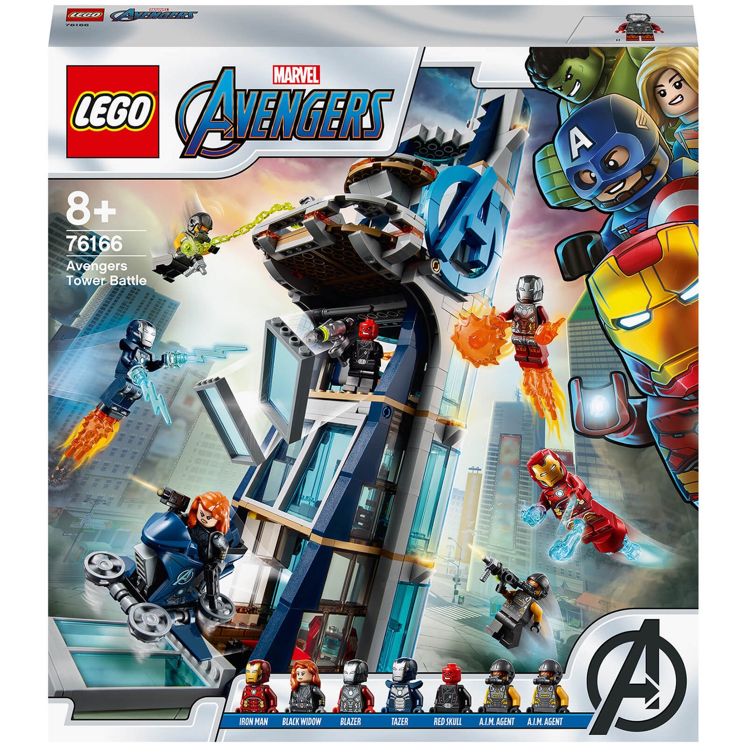 LEGO Marvel Avengers La tour de combat des Avengers (76166)