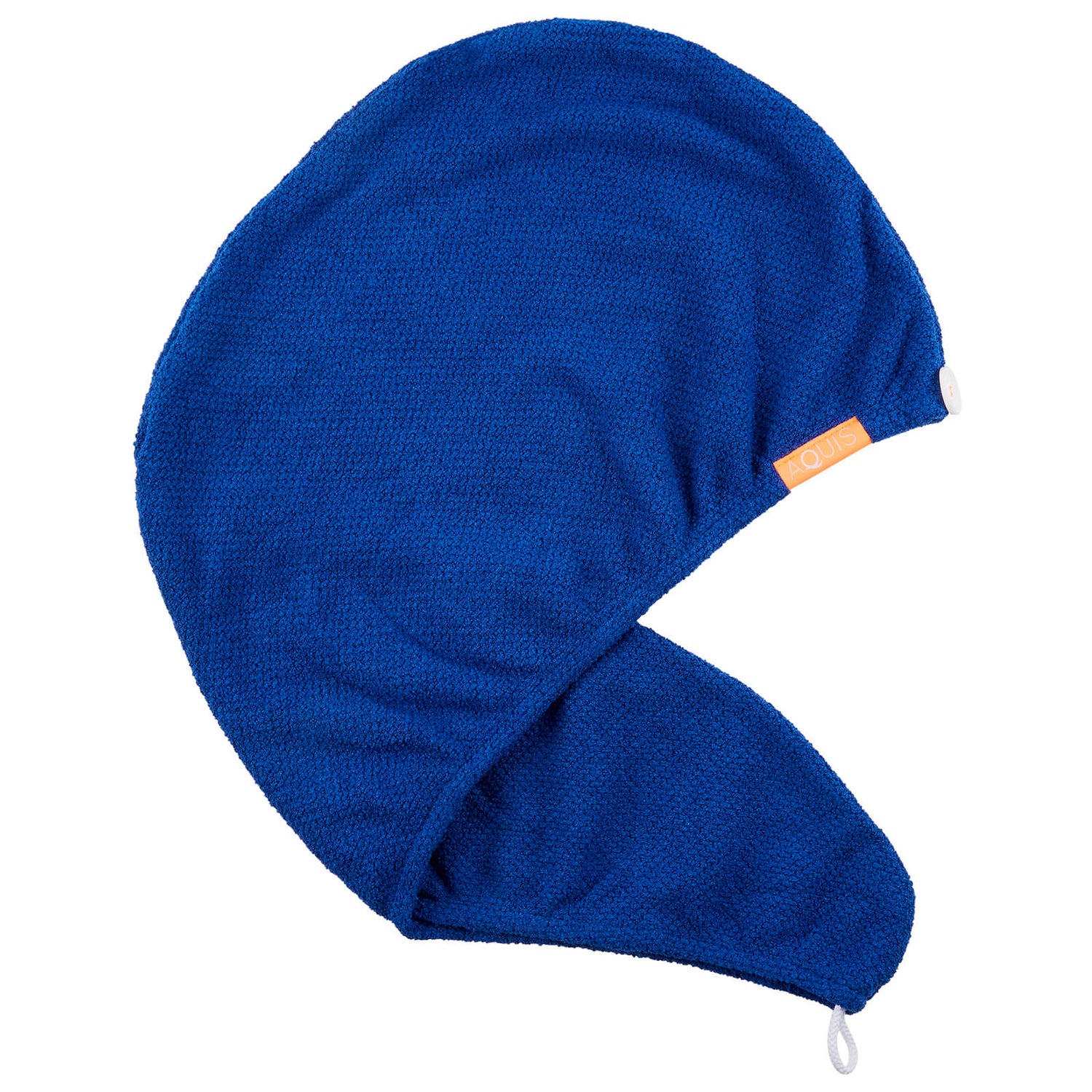 Aquis Classic Stretch Turban - Blue