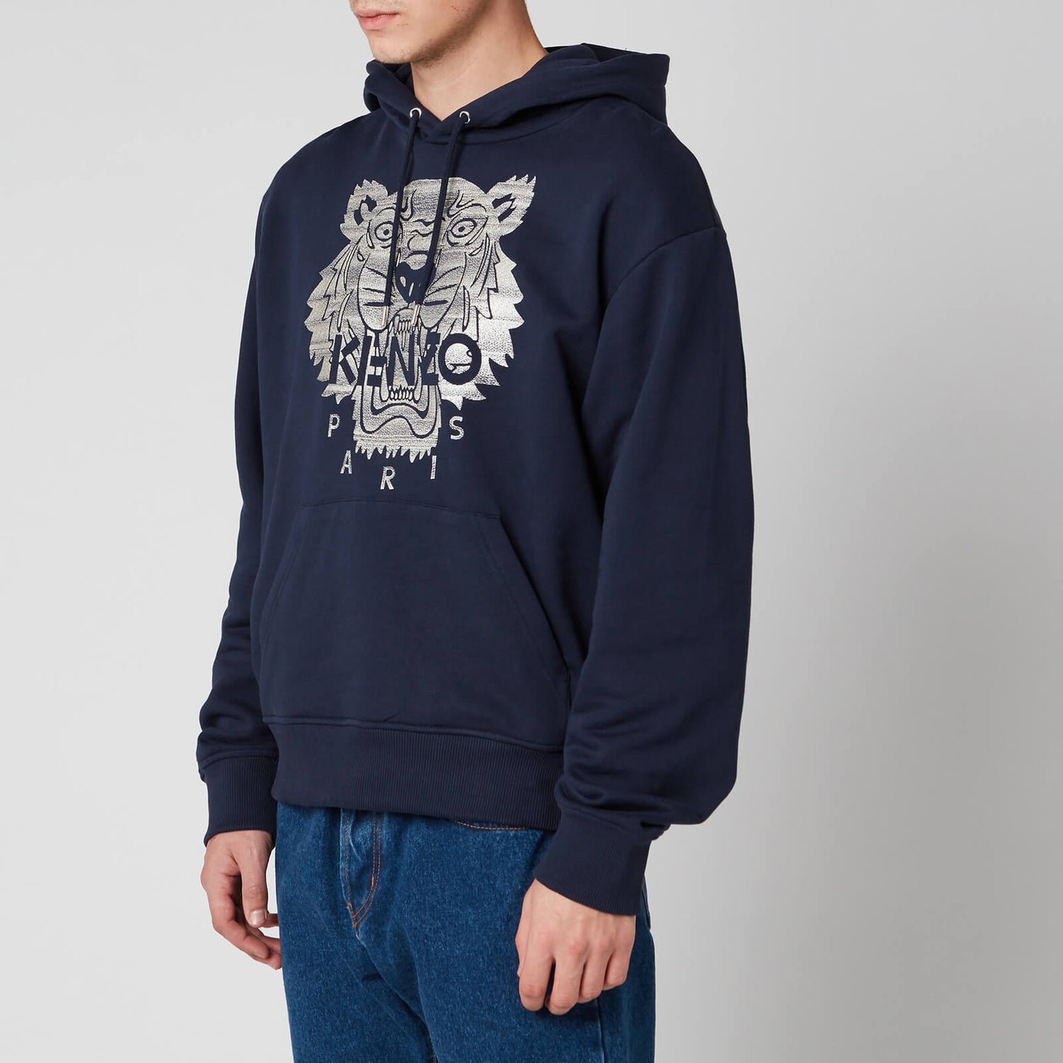 KENZO Men's Stitched Tiger Hoodie 