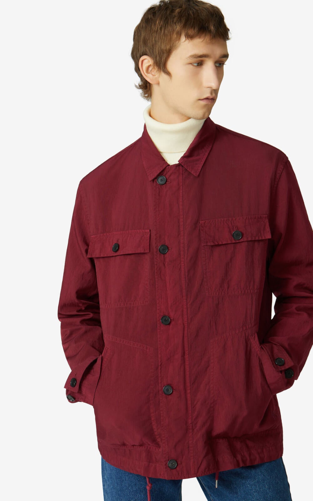 KENZO Men's Workwear Jacket - Magenta - L