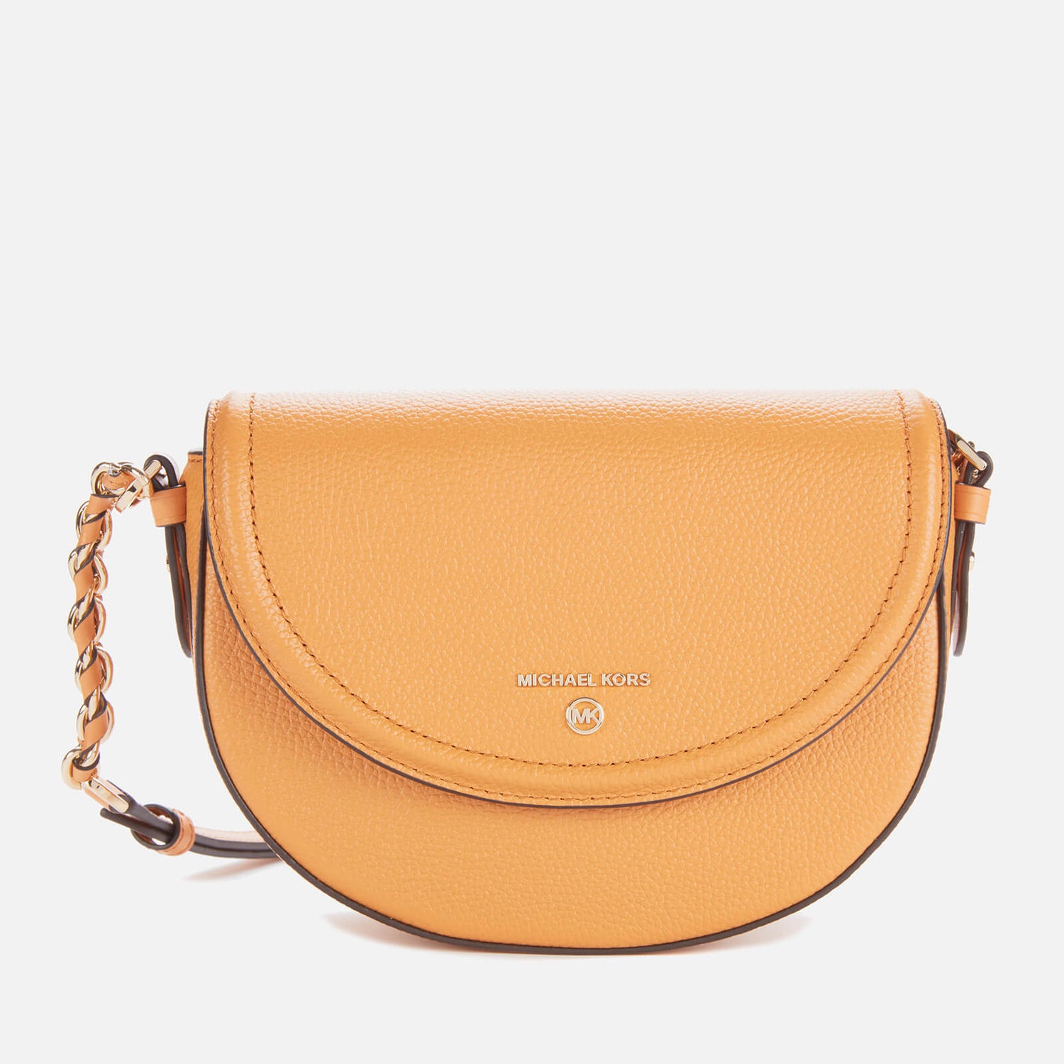 MICHAEL MICHAEL KORS Women s Jet Set Charm Medium Half Dome Cross Body Bag Cider