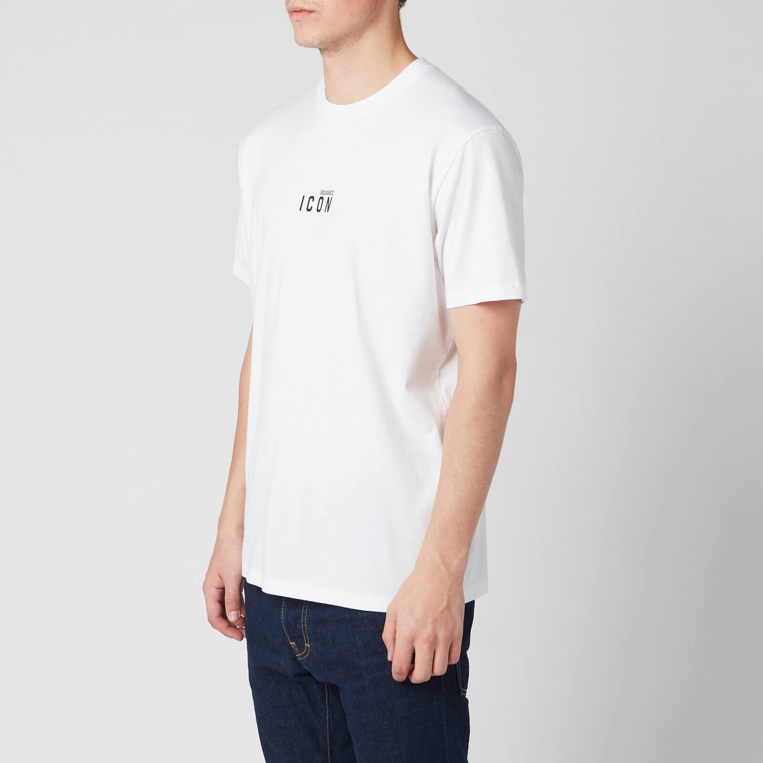 Dsquared2 Men's Small Icon T-Shirt - White - L