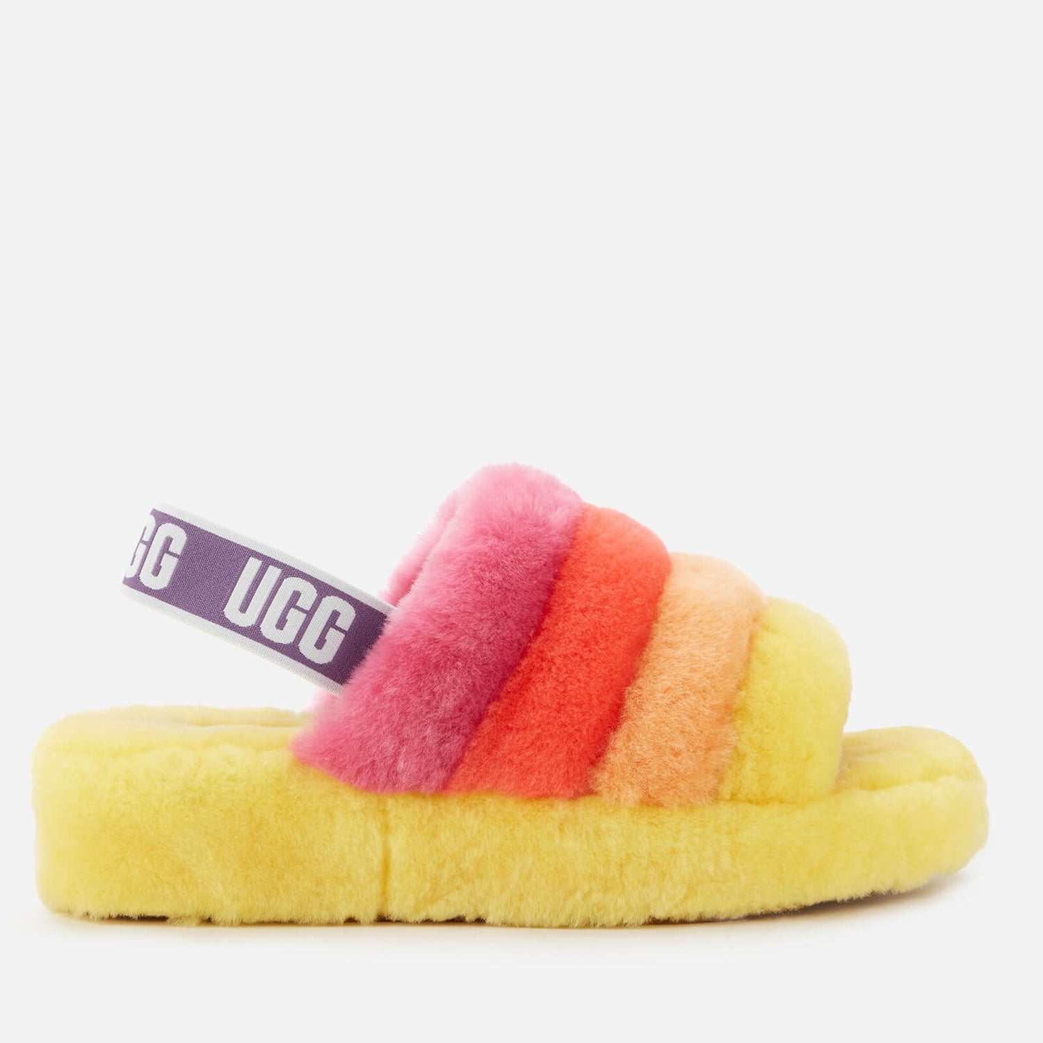 ugg fluff yeah yellow