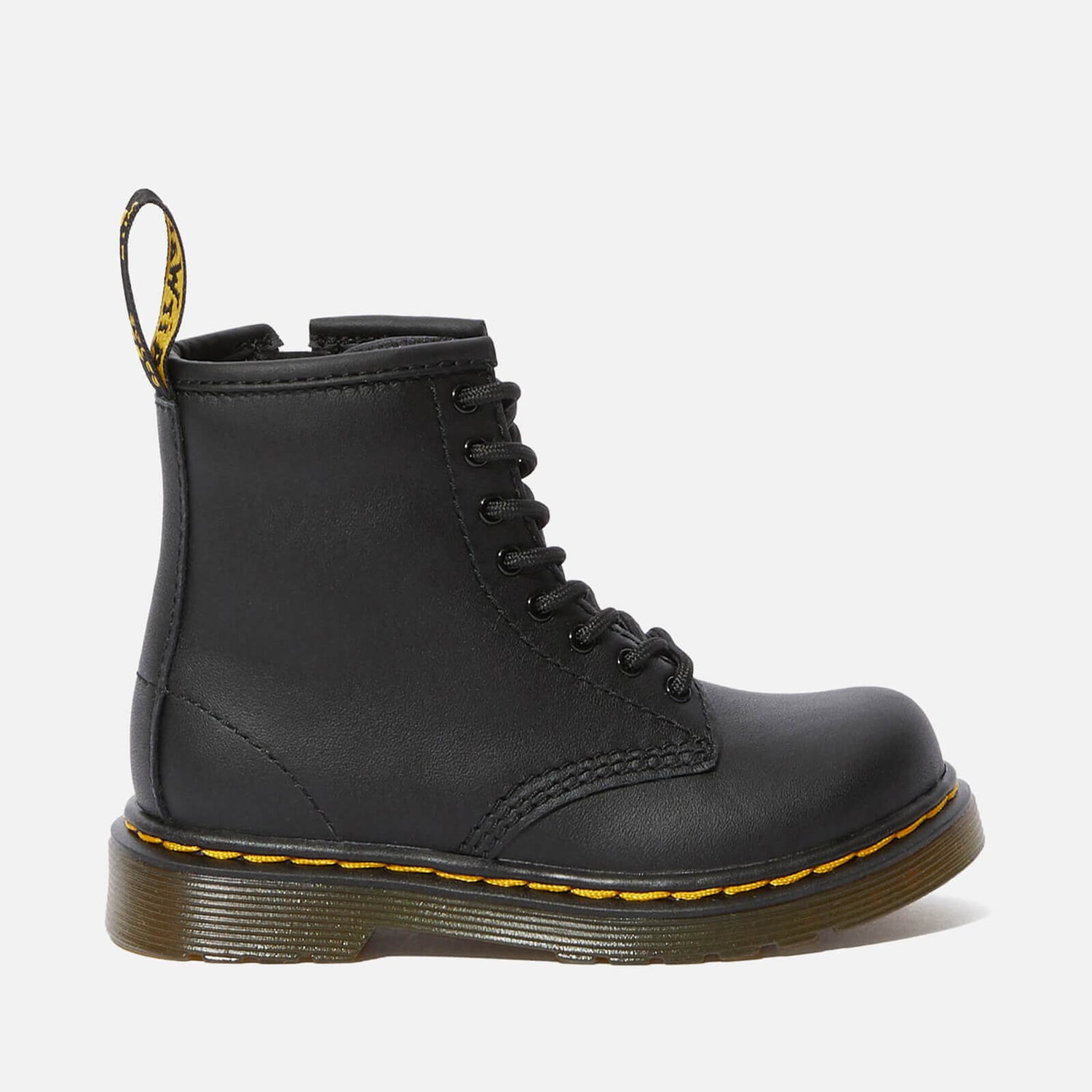 Dr. Martens Toddlers' 1460 Leather Lace-Up Boots - Black - UK 5.5 Toddler