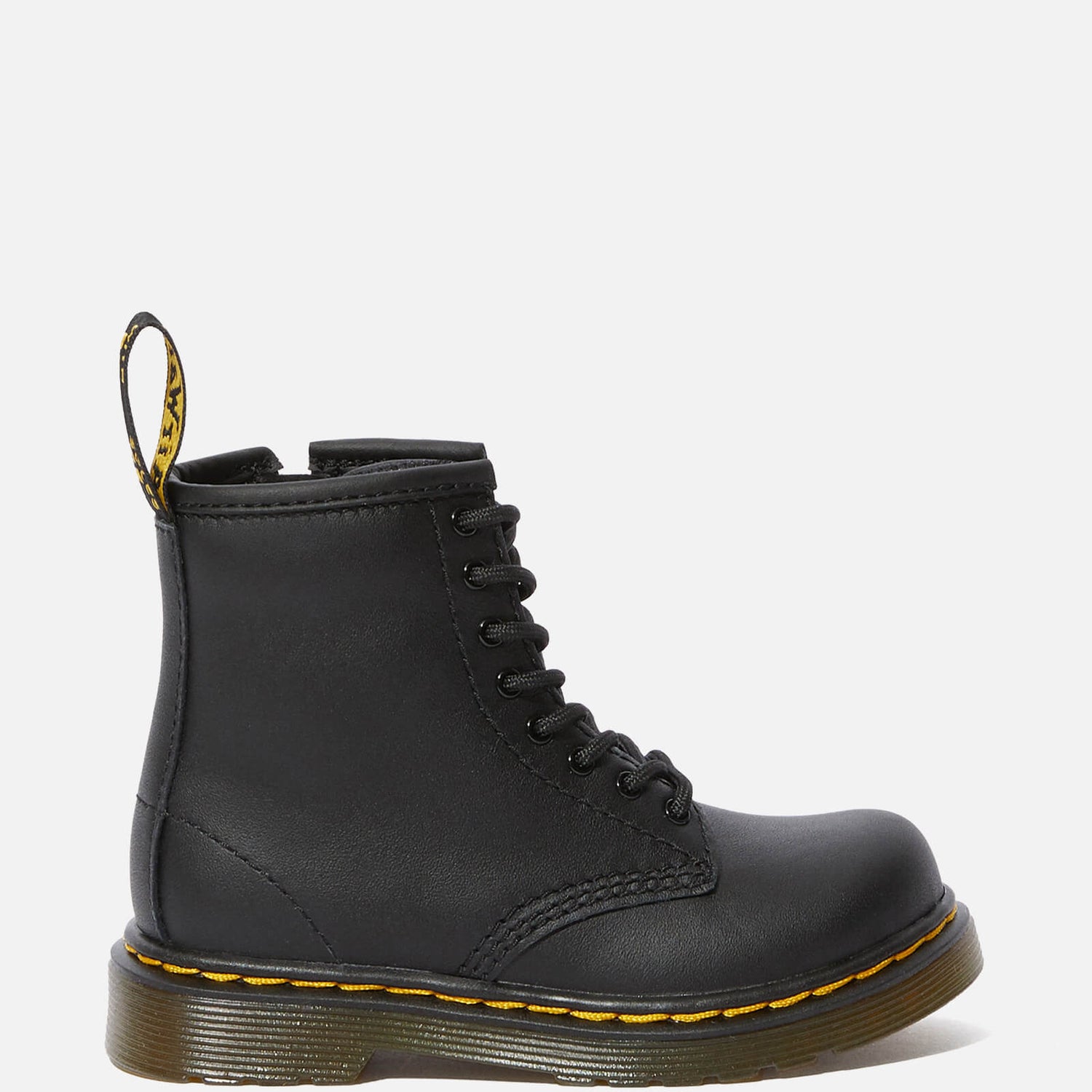 Dr. Martens Toddlers' 1460 Leather Lace-Up Boots - Black - UK 5.5 Toddler