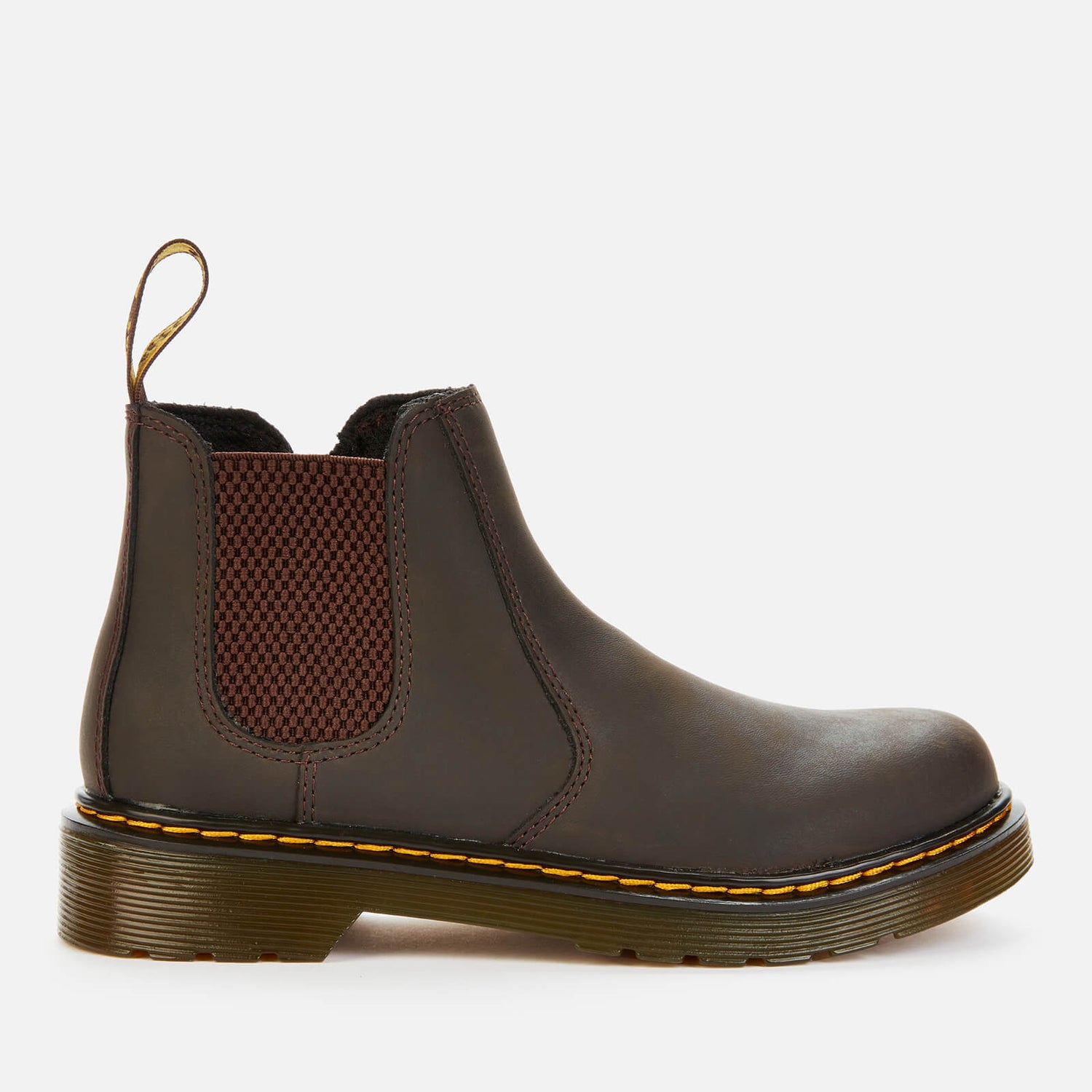 Dr. Martens Kids' 2976 Wildhorse Leather Lace-Up Boots - Gaucho
