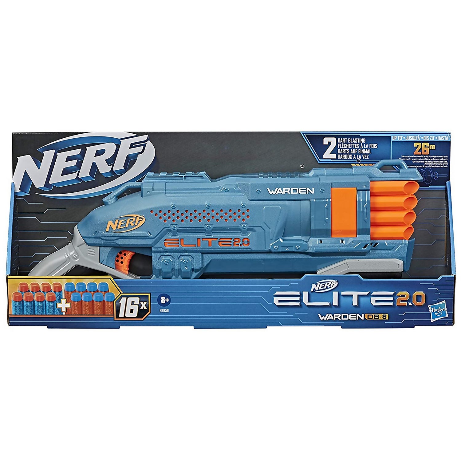 NERF Elite 2.0 Double Punch Blaster – Infinity Collectables