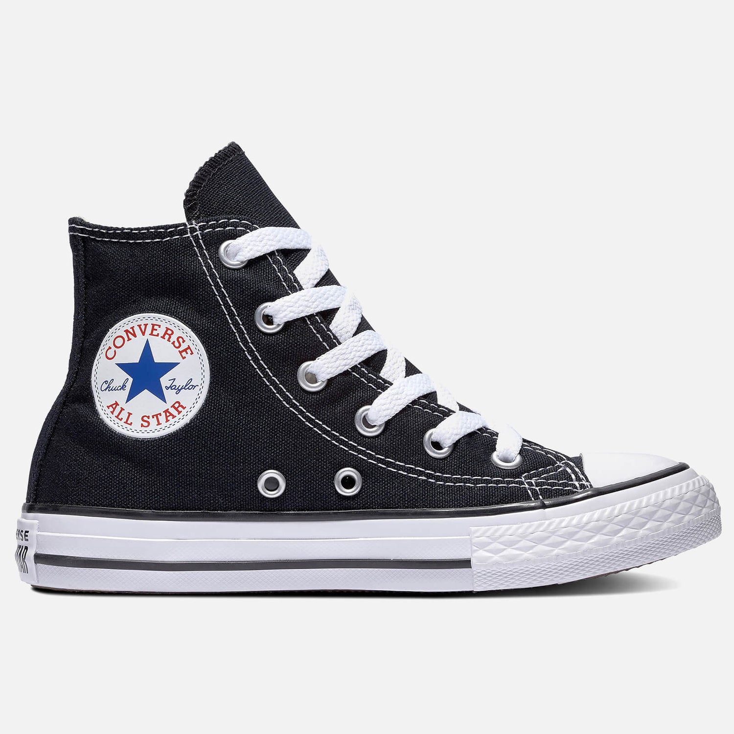 Converse Kids' Chuck Taylor All Star Hi-Top Tainers - Black - UK 10 Kids