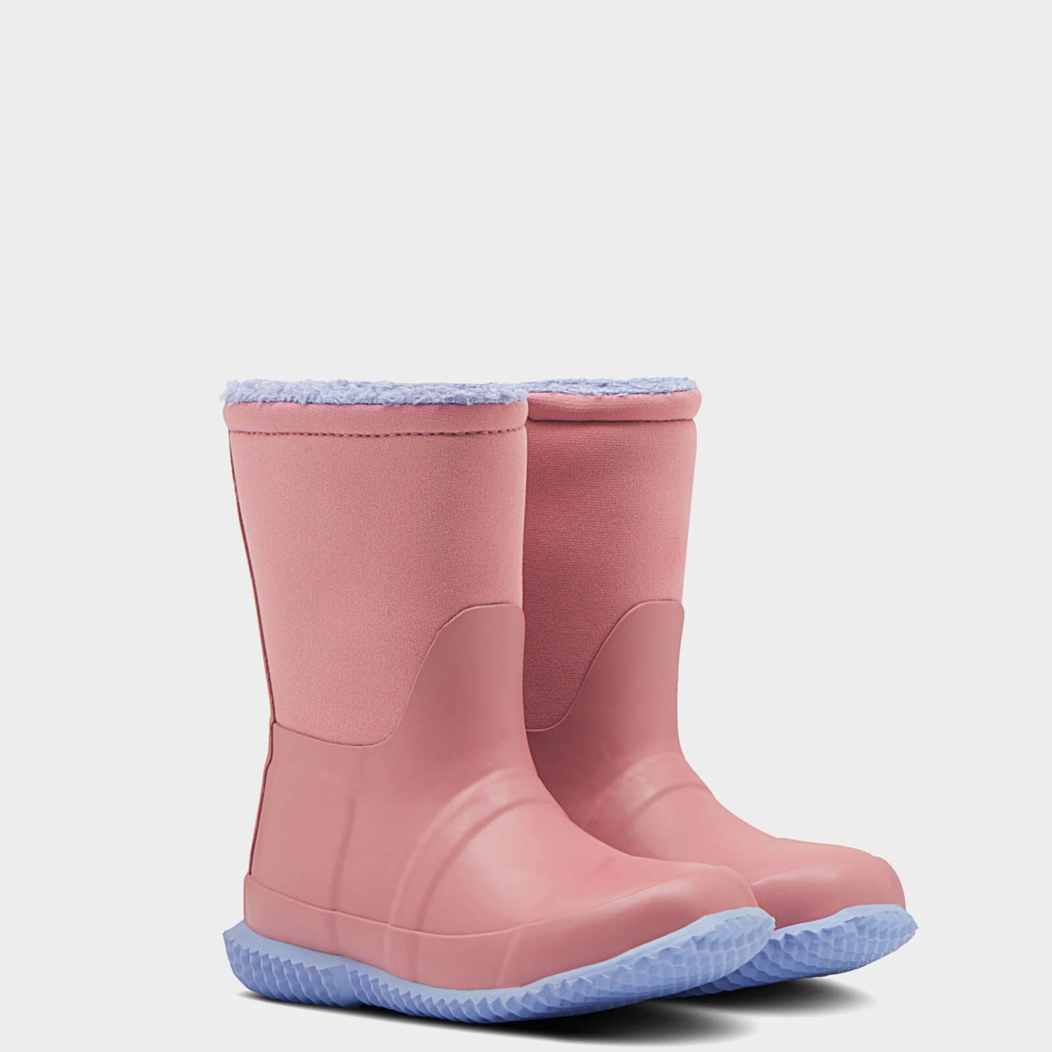 Hunter Toddlers Sherpa Boots Hibiscus Pink Puplit Purple TheHut