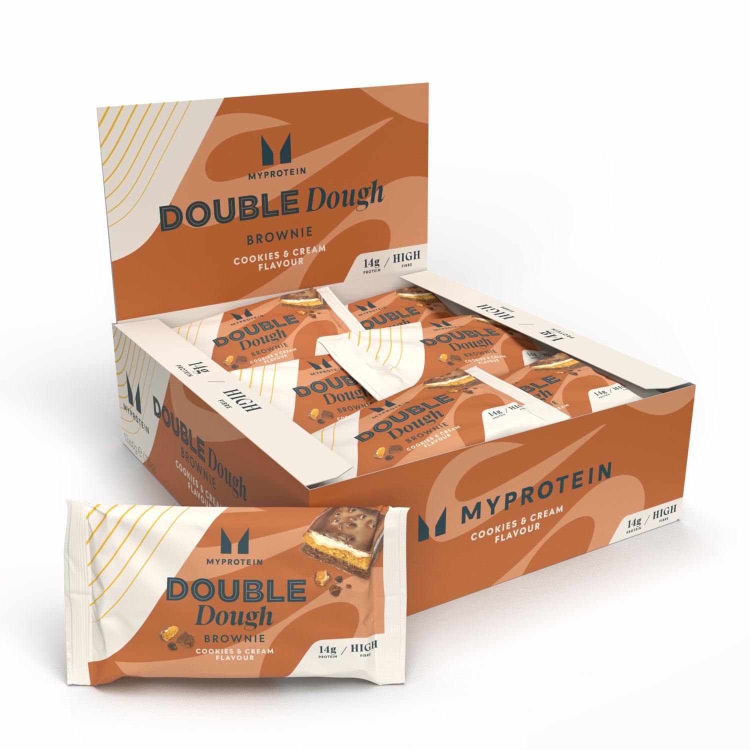 Печенье с брауни - 12 x 60g - Печенье со сливками