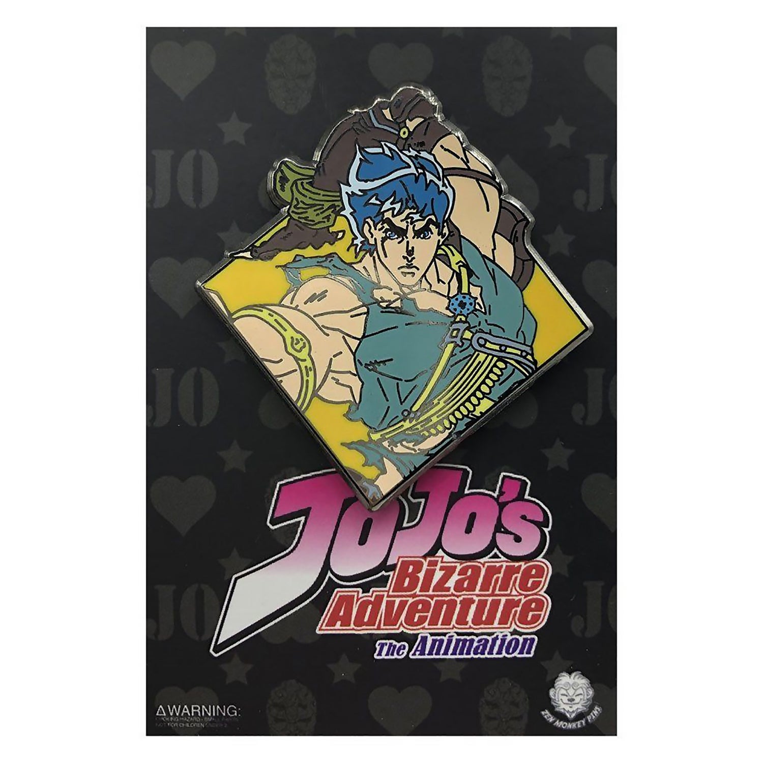 Jojo S Bizarre Adventure Diamond Jonathan Joestar Enamel Pin Merchandise Zavvi 日本