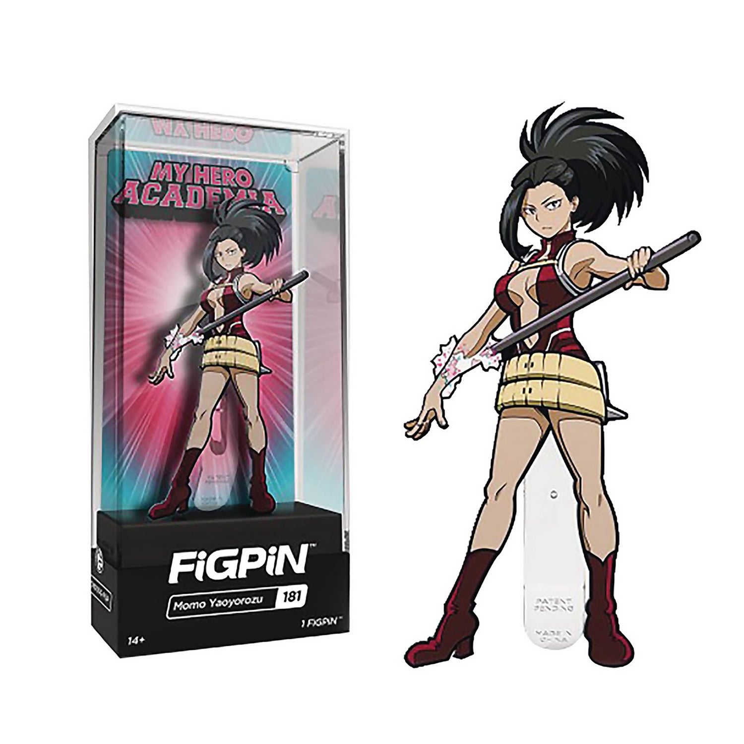 My Hero Academia Momo Yaoyorozu FiGPiN Enamel Pin