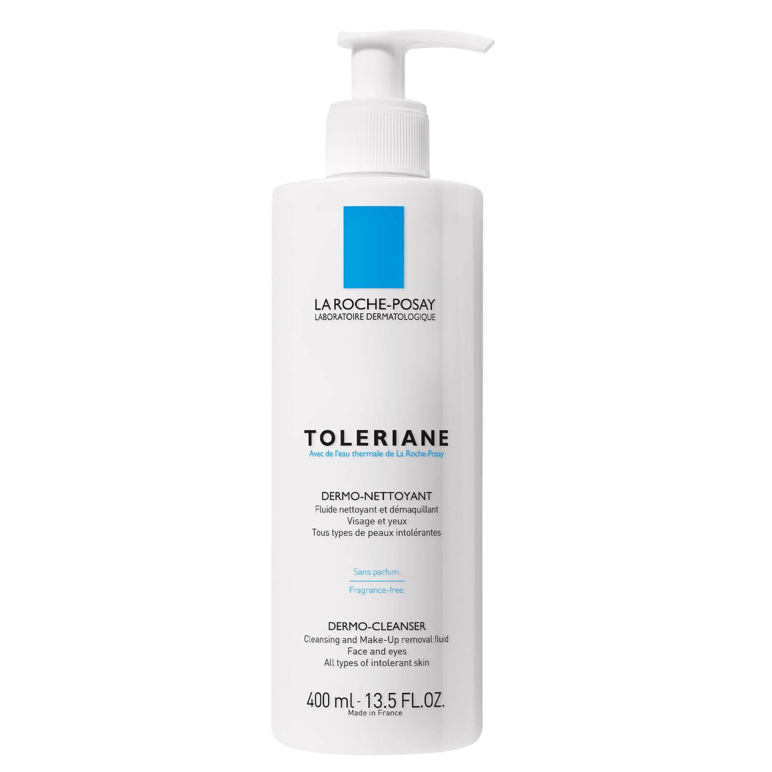 Næsten død katastrofale kage La Roche-Posay Toleraine Dermo Cleanser 400ml - lookfantastic