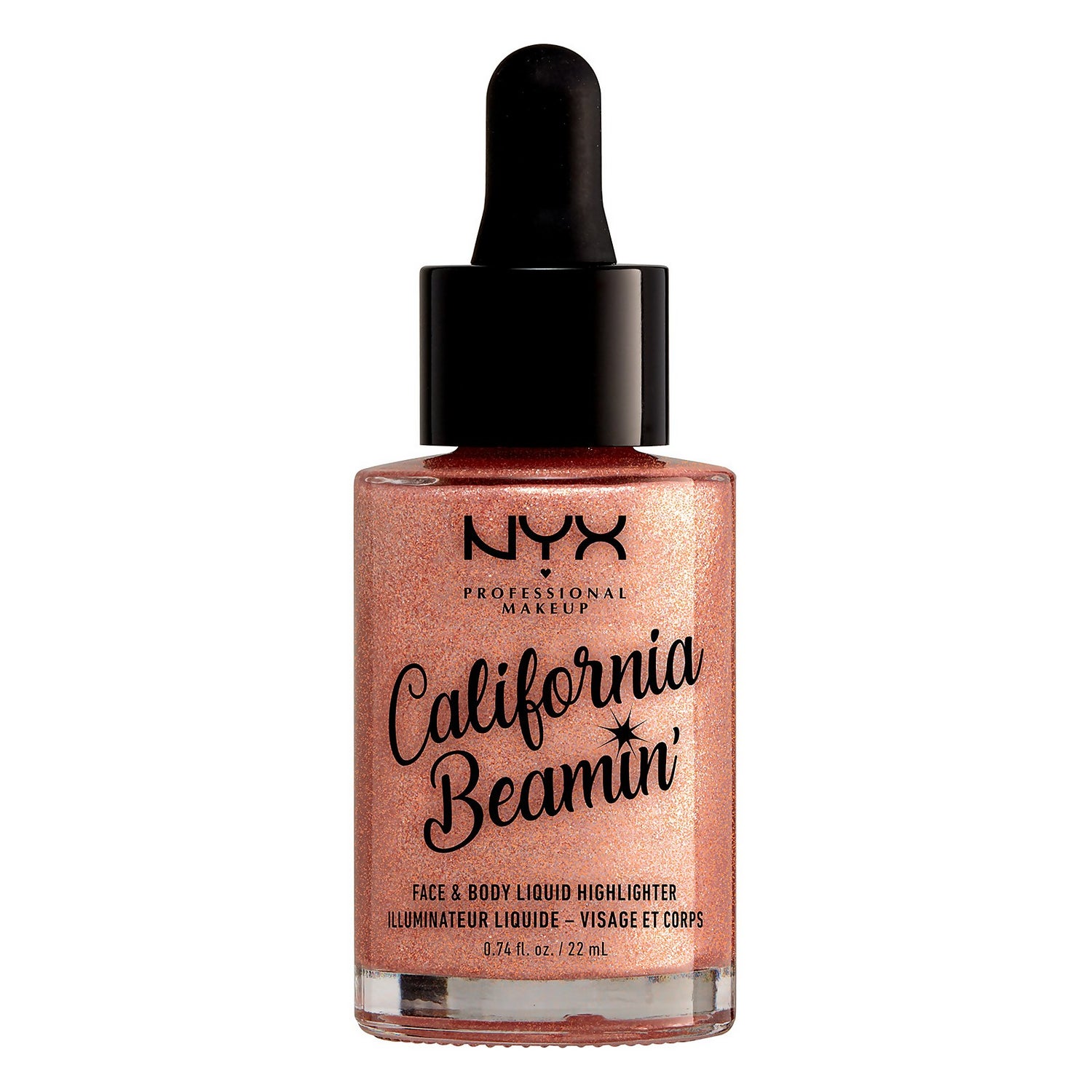 NYX Professional Makeup California Beamin' Face and Body Liquid Highlighter (Various Shades)