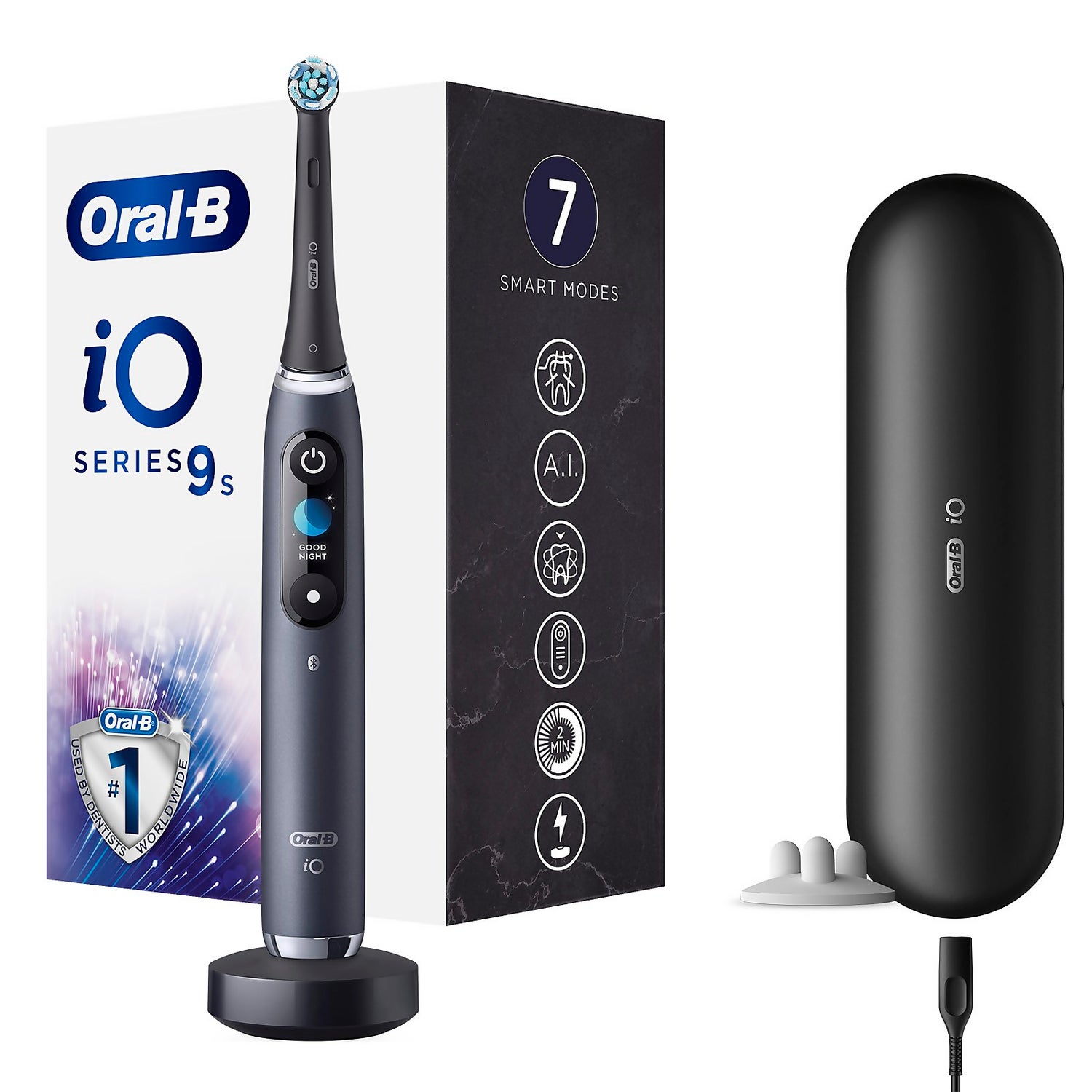 Oral-B iO - 9s Elektrische Tandenborstel Zwart