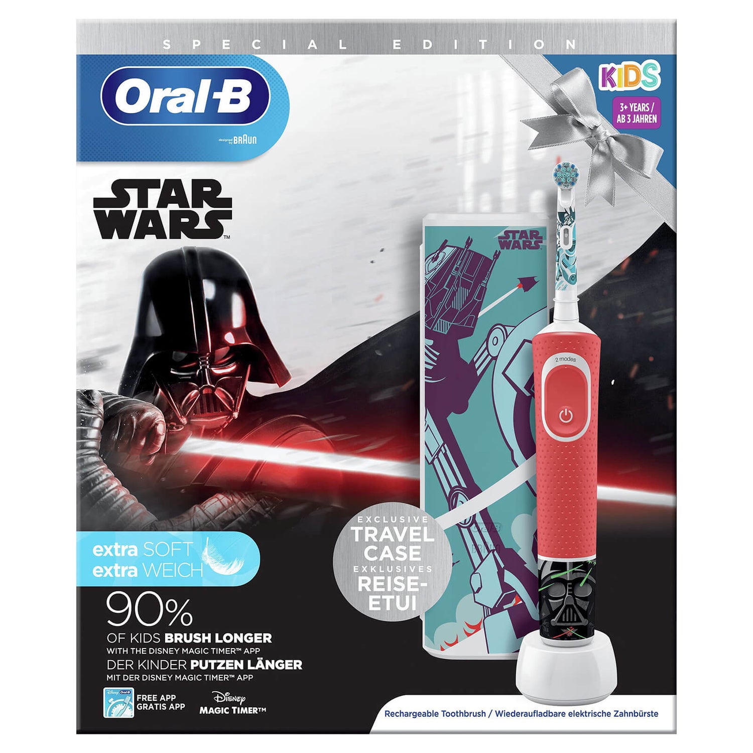 Oral-B Kids' Elektrische Tandenborstel Star Wars Met Exclusieve Reisetui