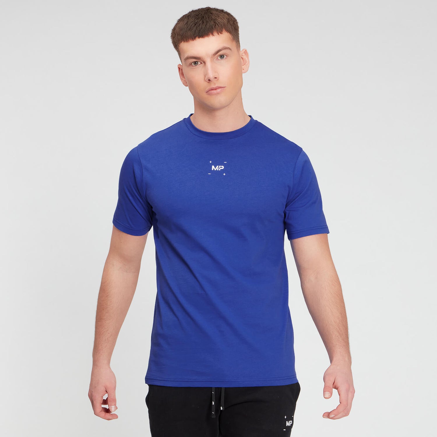 MP Men's Central Graphic Short Sleeve T-Shirt - Cobalt