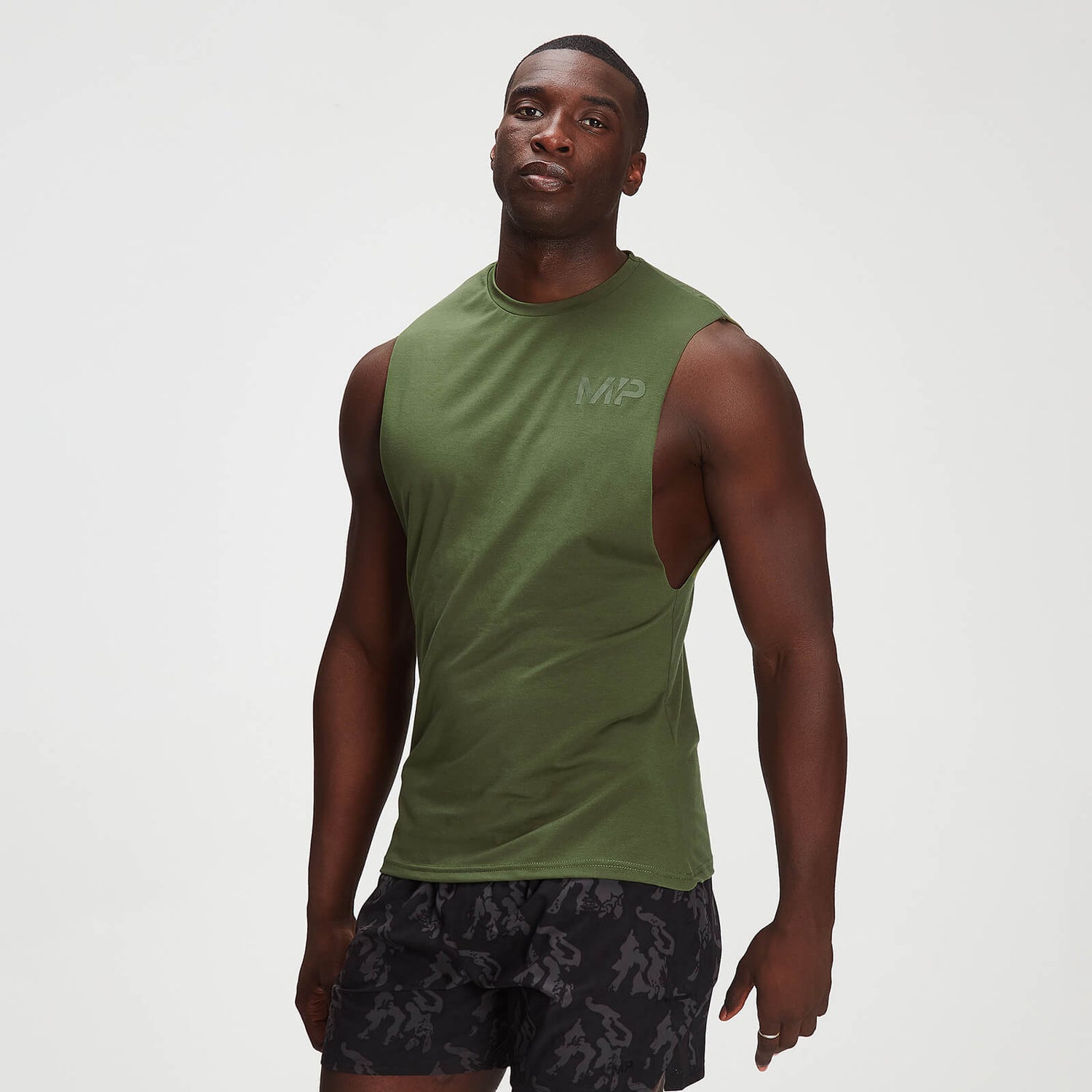 MP Men's Adapt drirelease® Tonal Camo Tank - Grön