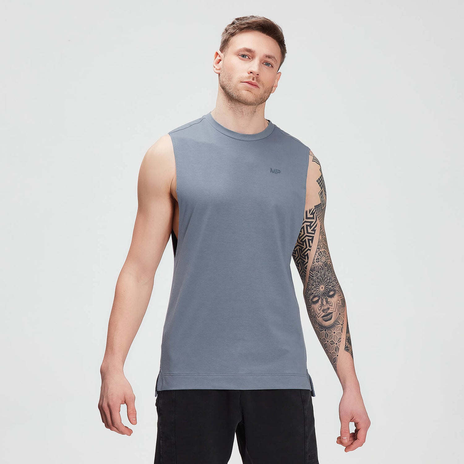 MP Herren Training drirelease® Tanktop mit tiefem Armausschnitt — Galaxy