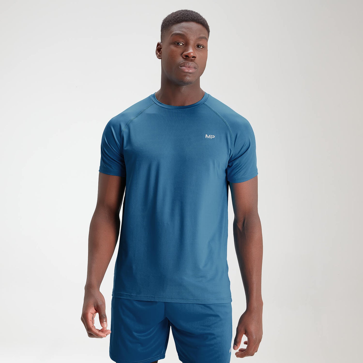 MP Men's Essentials Training Short Sleeve T-Shirt - Aqua