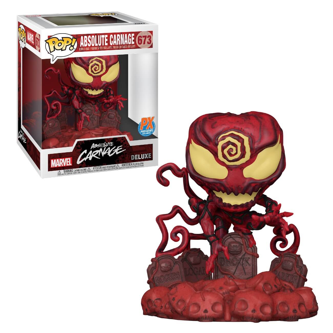 Funko POP Marvel Absolute Carnage Deluxe PX Exclusive w/ PopShield In Stock 