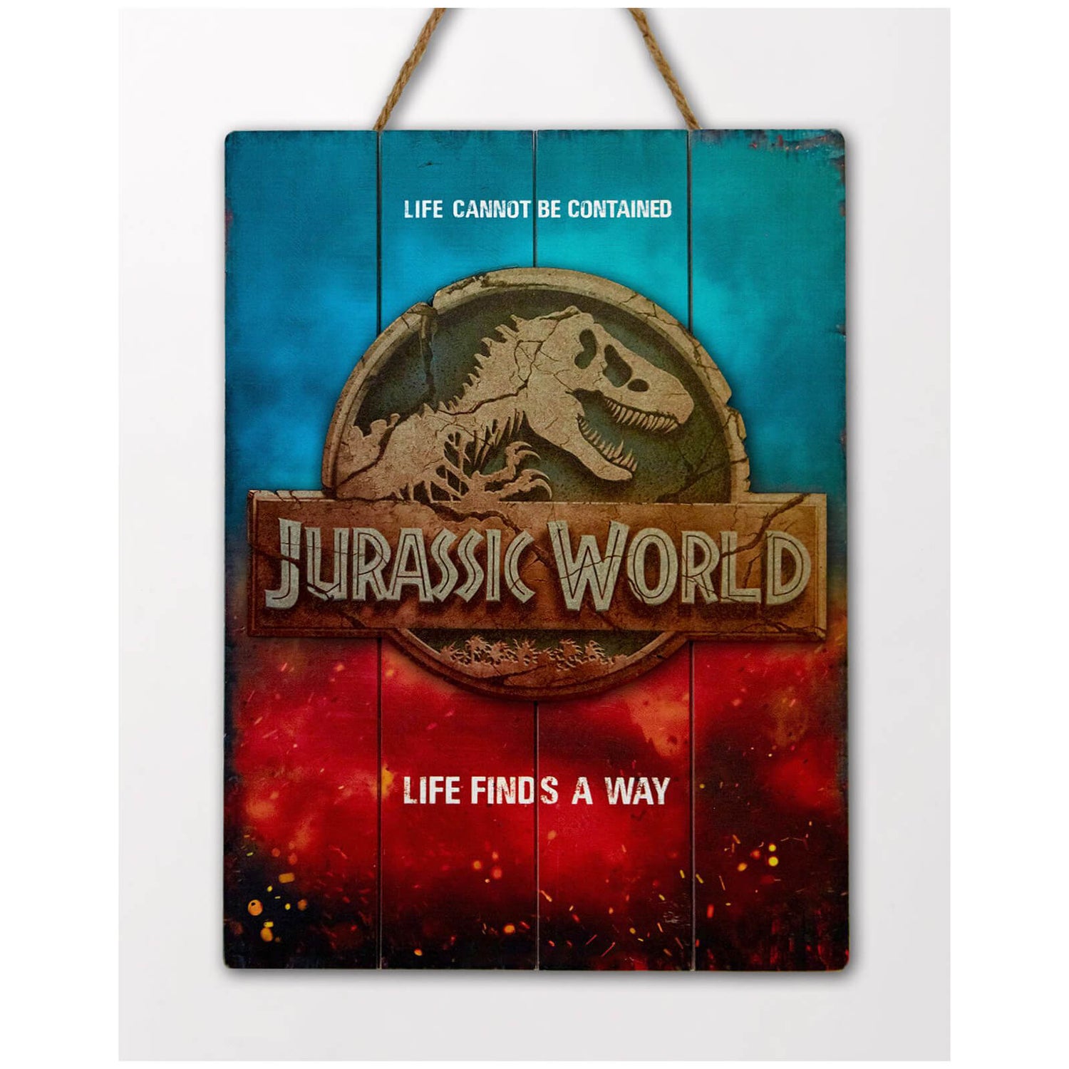 Doctor Collector Jurassic World Life Finds A Way WoodArts 3D Print