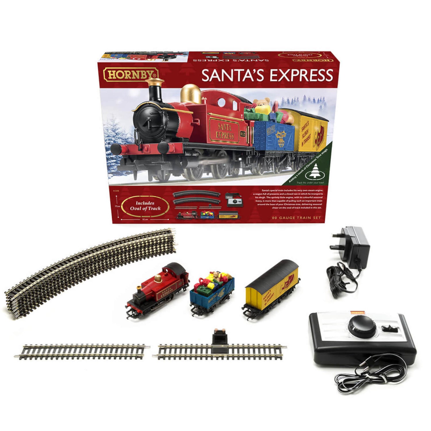 Weihnachtsmann Express Modelleisenbahn-Set