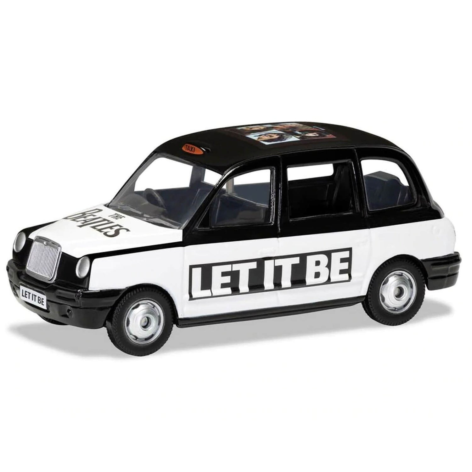 The Beatles London Taxi Let it Be Modellset im Maßstab 1:36