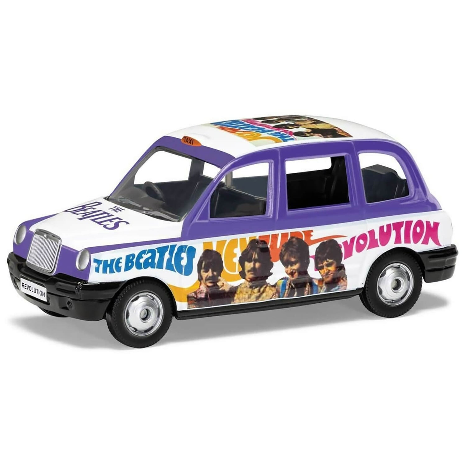 The Beatles London Taxi Hey Jude Model Set - Scale 1:36