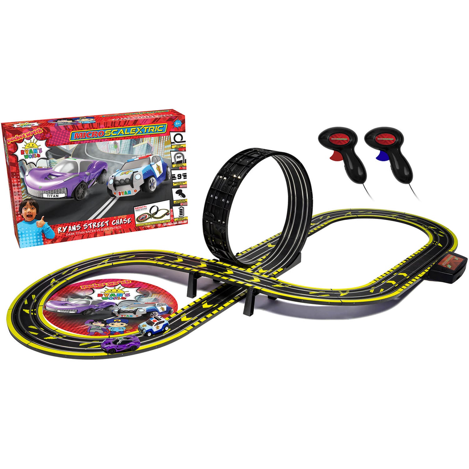 Micro scalextric cheap loop set