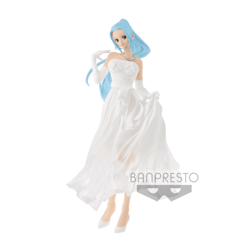 Banpresto One Piece Statuette Nefeltari Vivi White Wedding Lady Edge