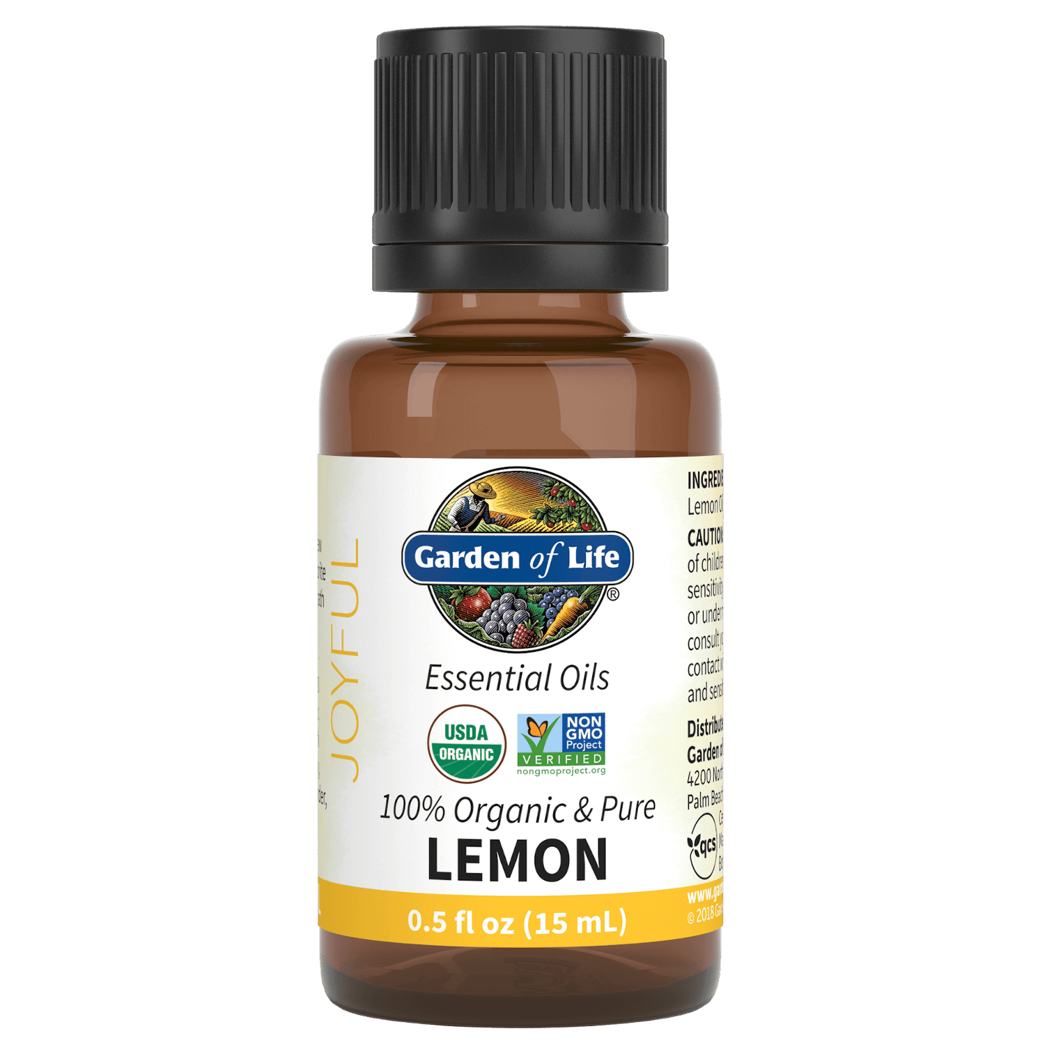 Organic Essential Oil - Lemon - 15ml