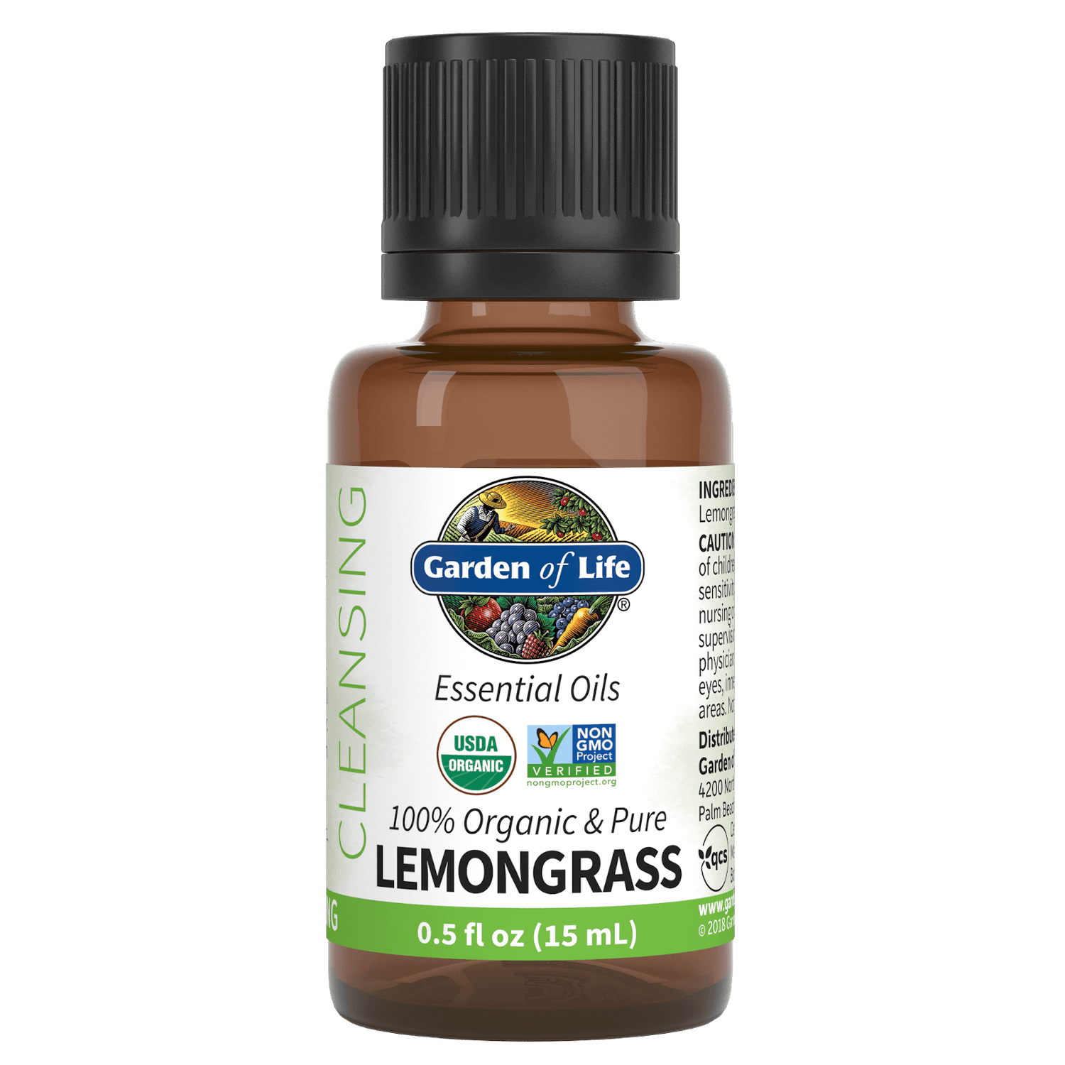 Organic Essential Oil - Lemongrass - 15ml