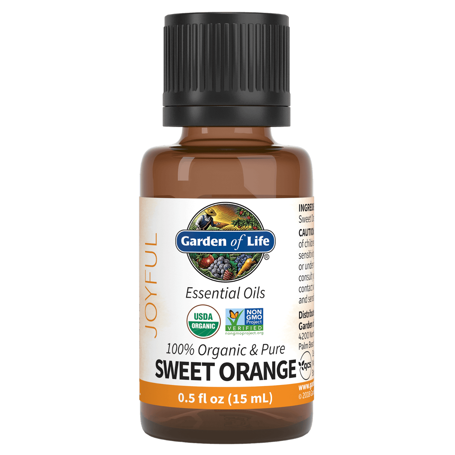 Olio essenziale biologico - Arancio - 15 ml