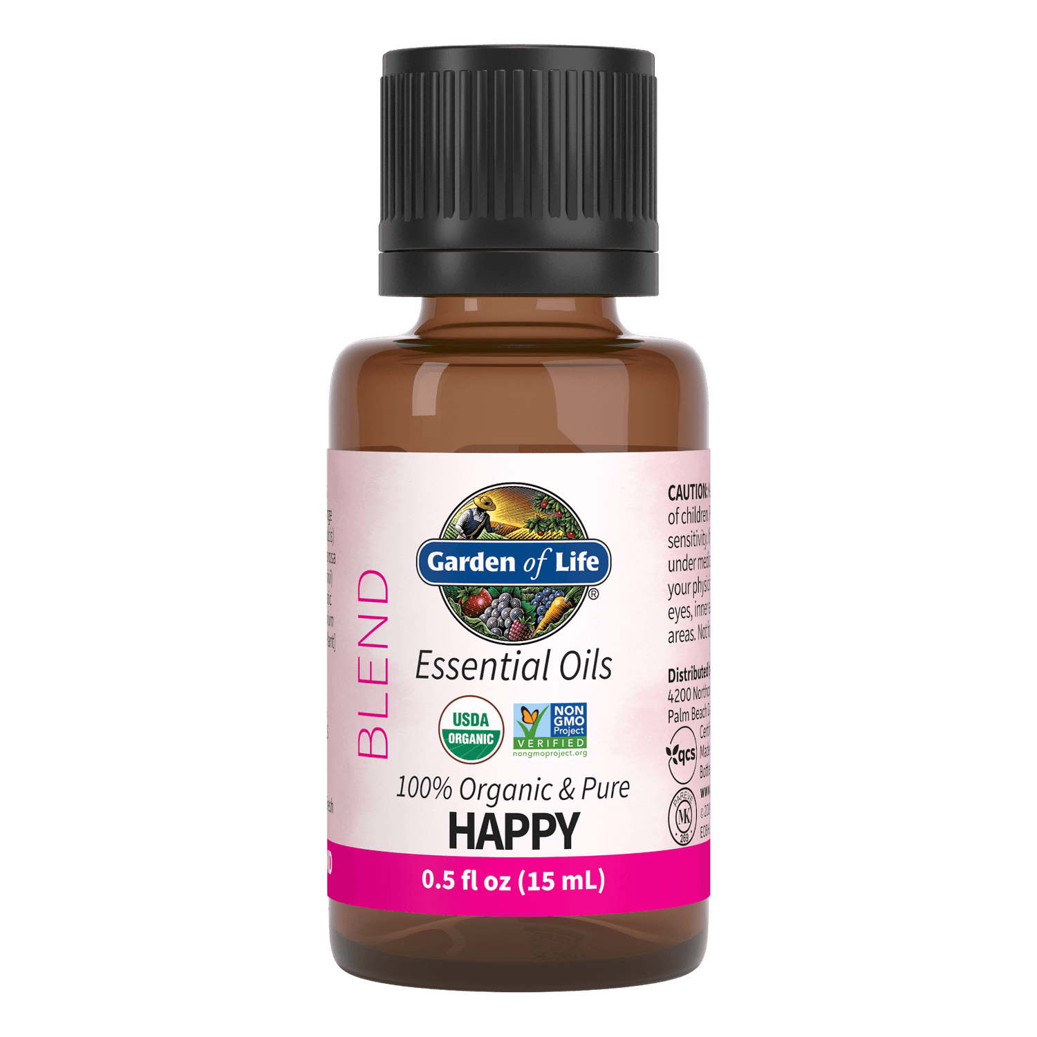 Organic Essential Oil Blend - Happy - 15ml