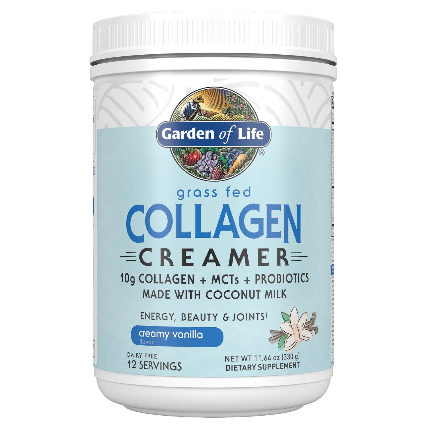 Collagène Creamer - Vanille - 330 g