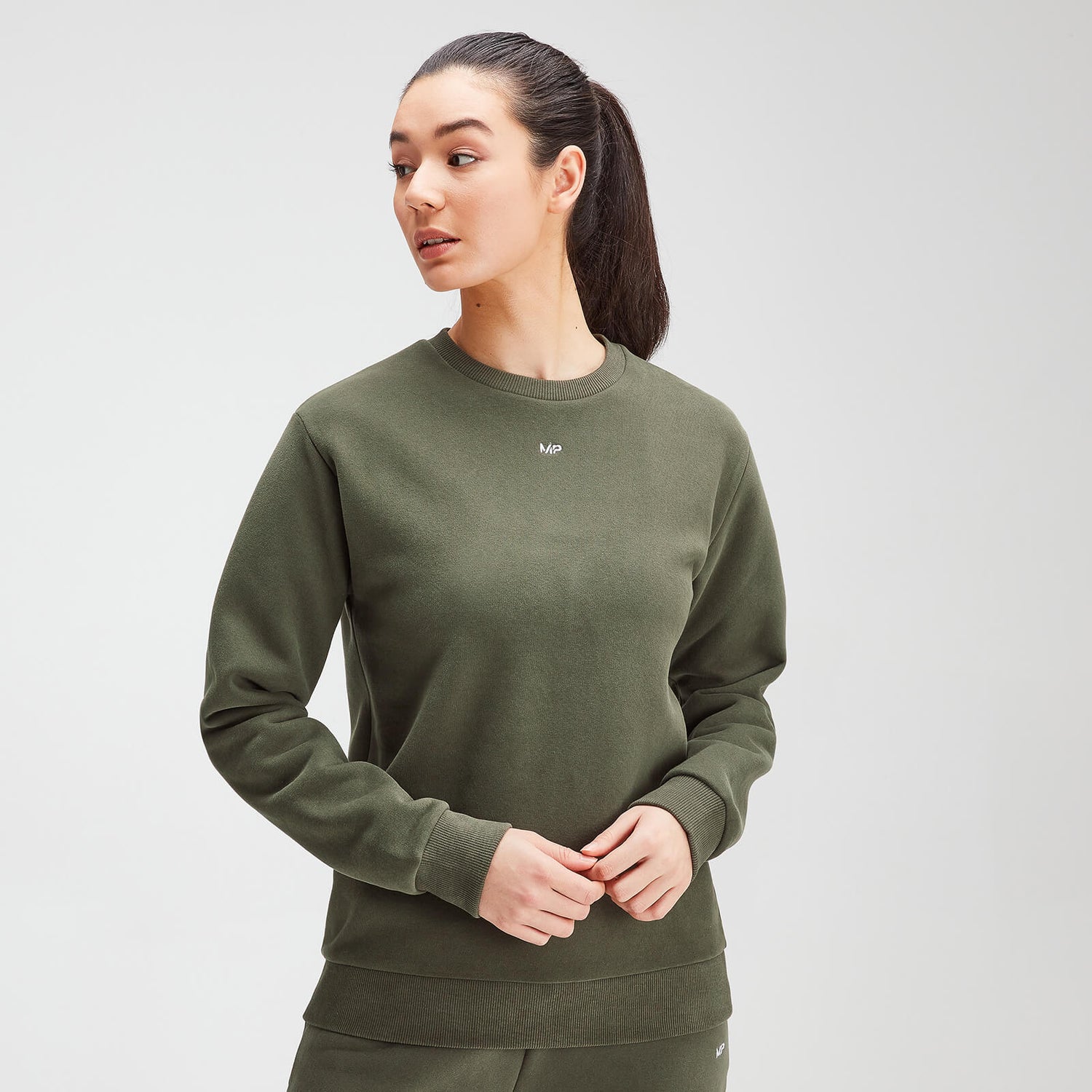 MP Women's Essentials Sweatshirt - Dark Olive