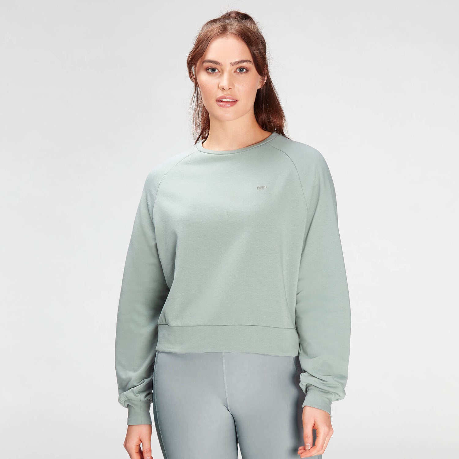 MP Women's Composure Sweatshirt- Washed Green