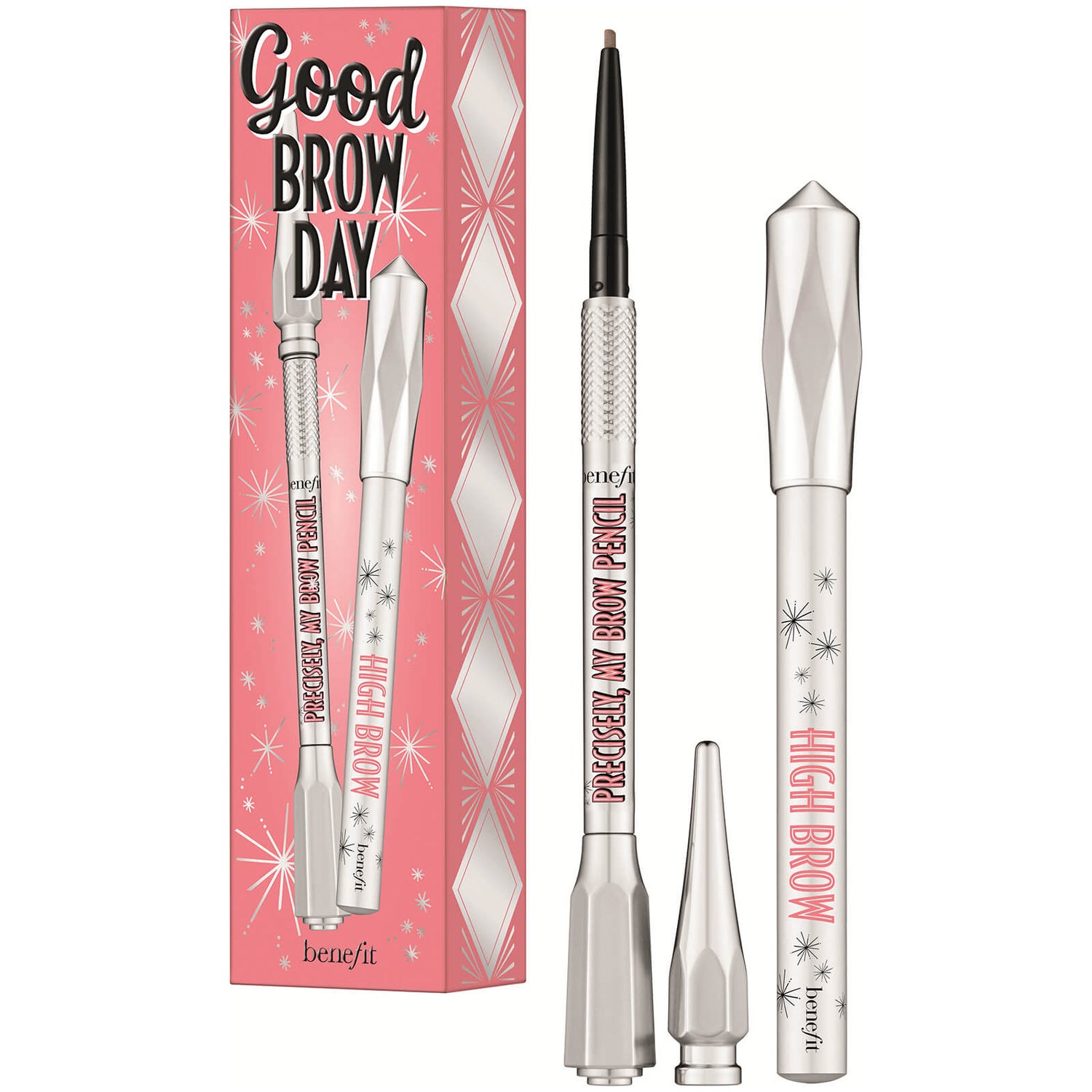 benefit Good Brow Day Brow Defining and Highlighting Pencil Duo 2.88g (Various Shades) (Worth £41.50) - 02 Warm Golden Blonde
