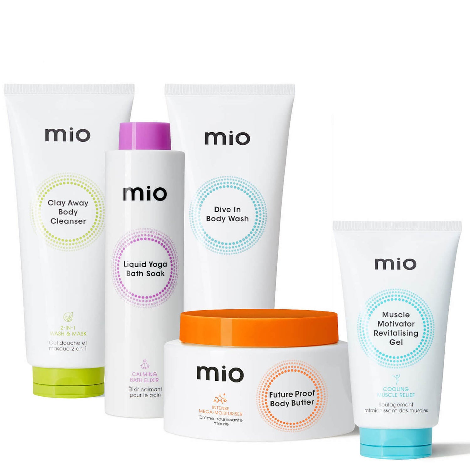 Mio Skincare Self Care Set for Him (Worth £104.00)
