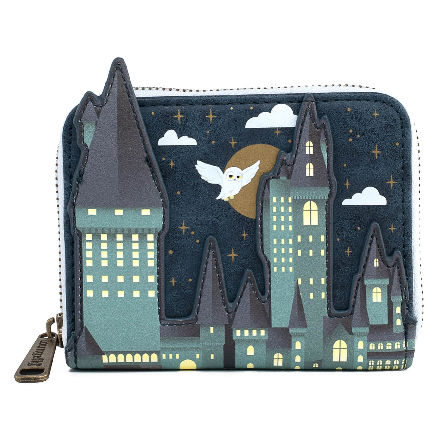 Loungefly Harry Potter Hogwarts Castle Zip Around Wallet Merchandise Zavvi UK