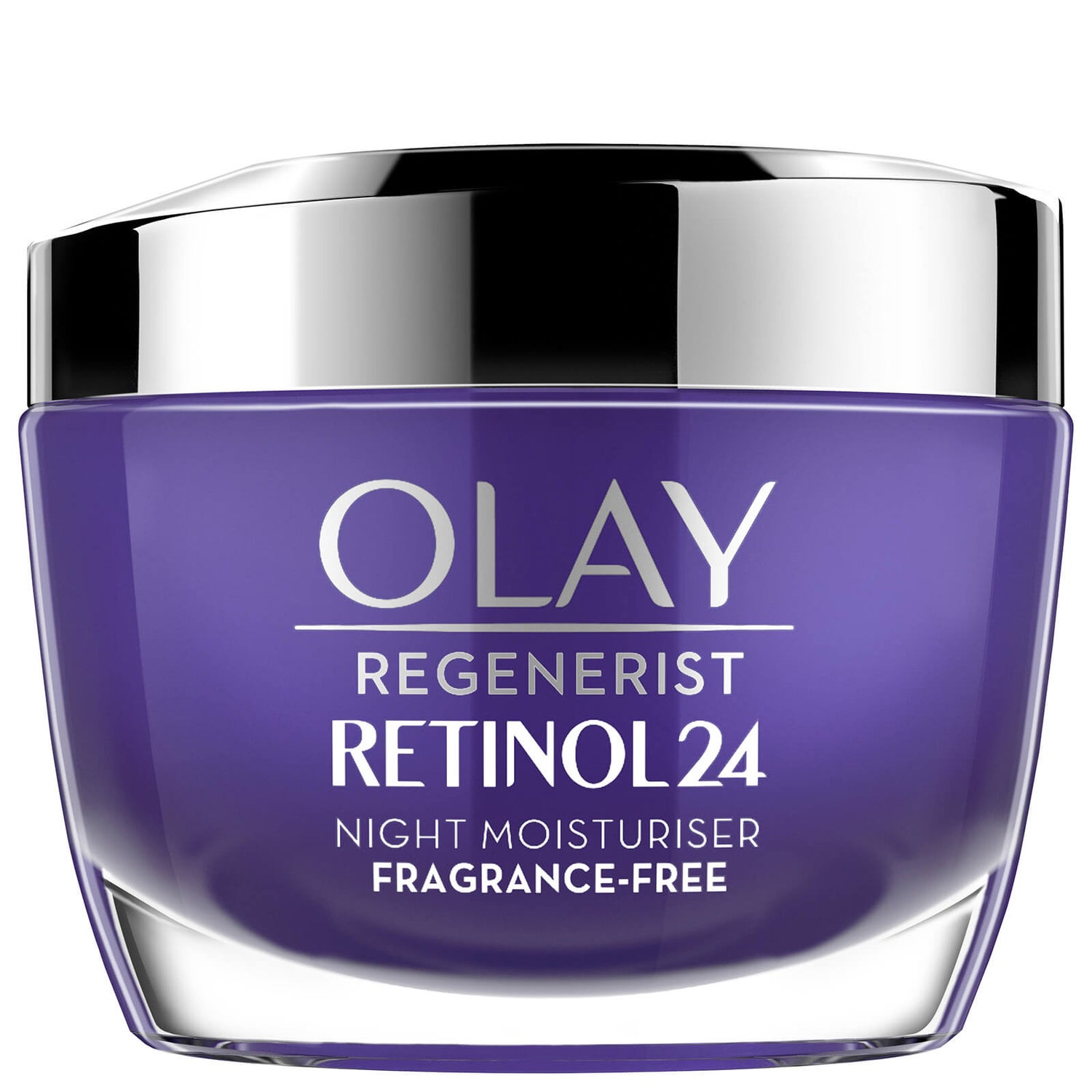 Olay Retinol 24 Fragrance Free Night Face Cream for Smooth and Glowing Skin 50ml